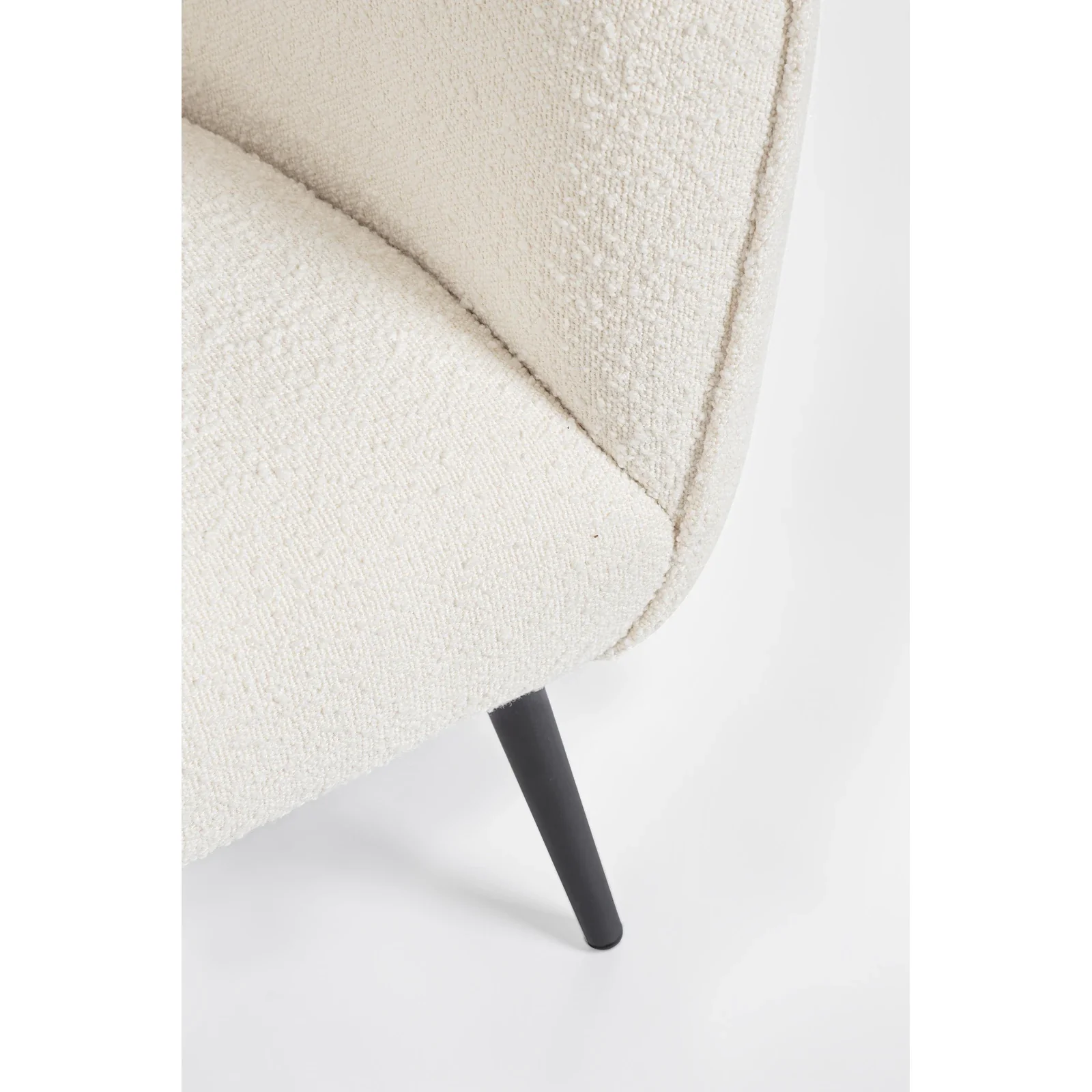 Sofa 2-Sitzer Avril Weiß Bouclé - Image 3