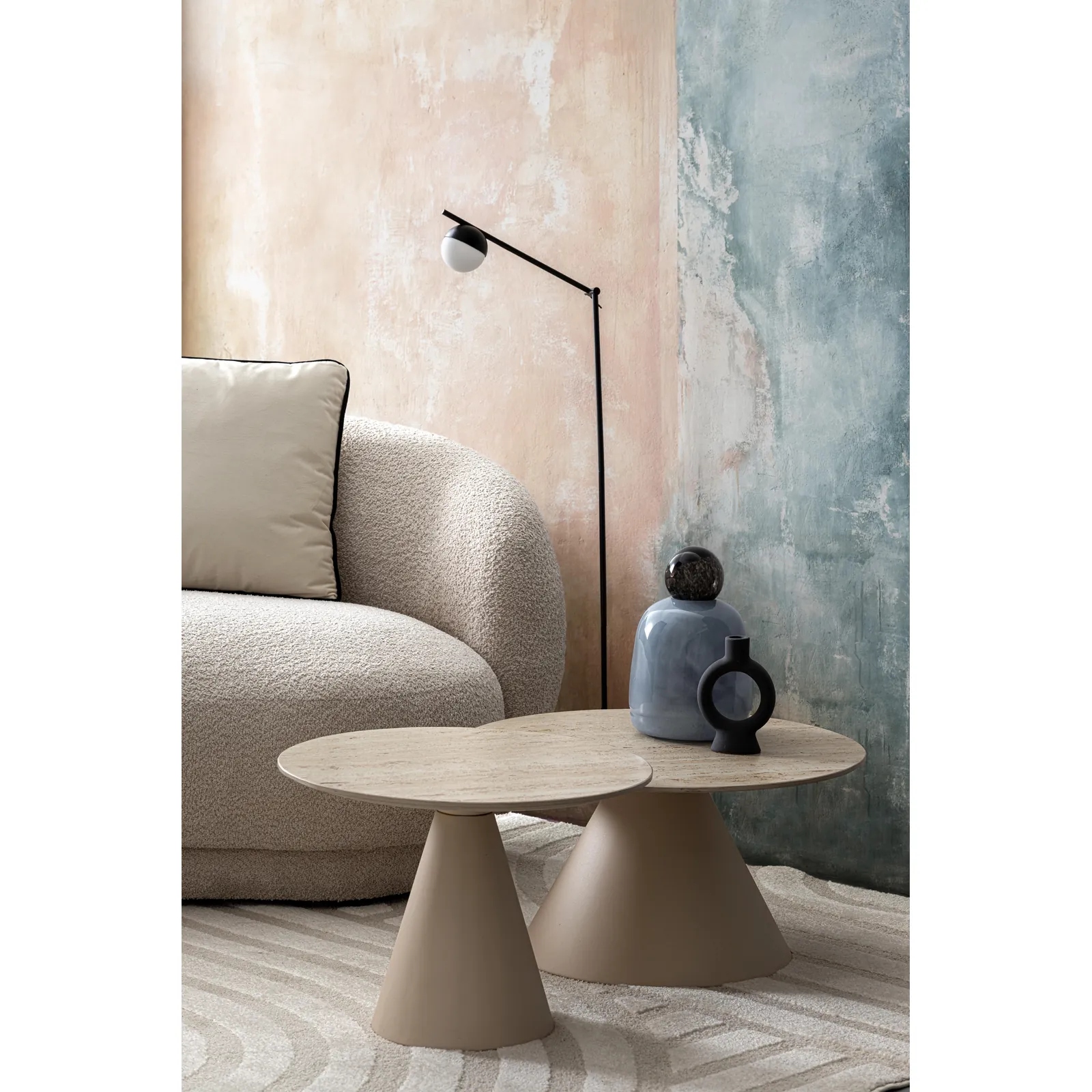 Sofa 2-Sitzer Tecla Natur - Image 3
