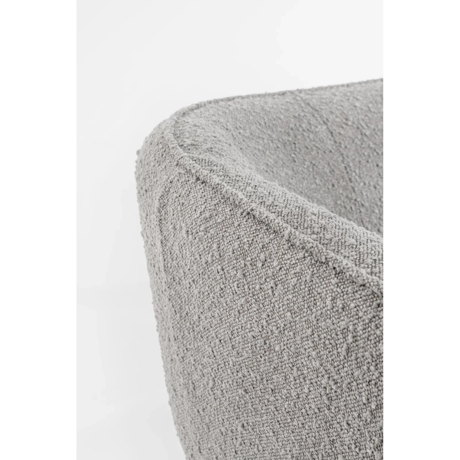 Sofa 3-Sitzer Avril Grau Bouclé - Image 5