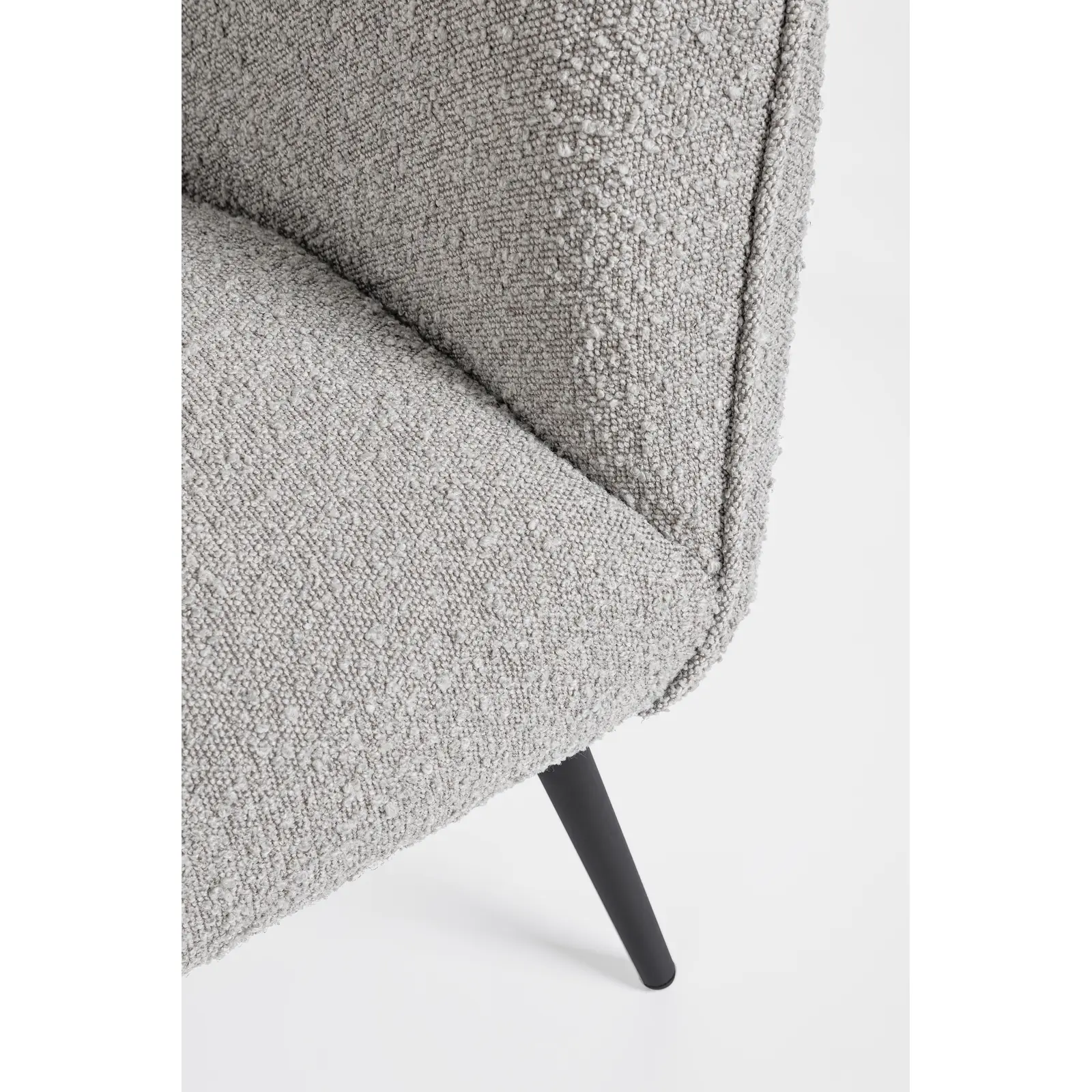 Sofa 3-Sitzer Avril Grau Bouclé - Image 7