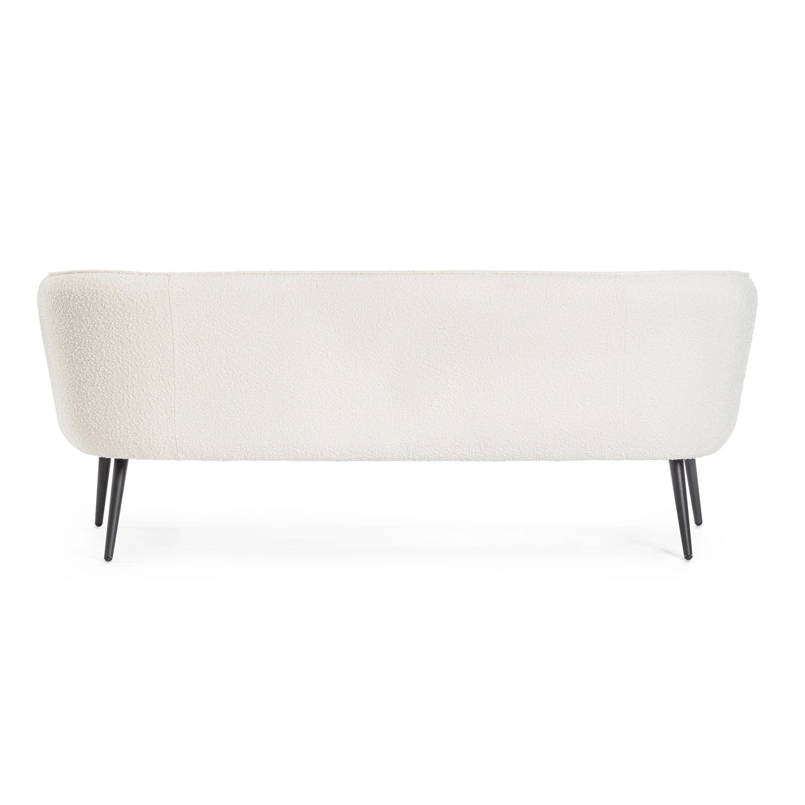 Sofa 3-Sitzer Avril Weiß Bouclé - Image 7