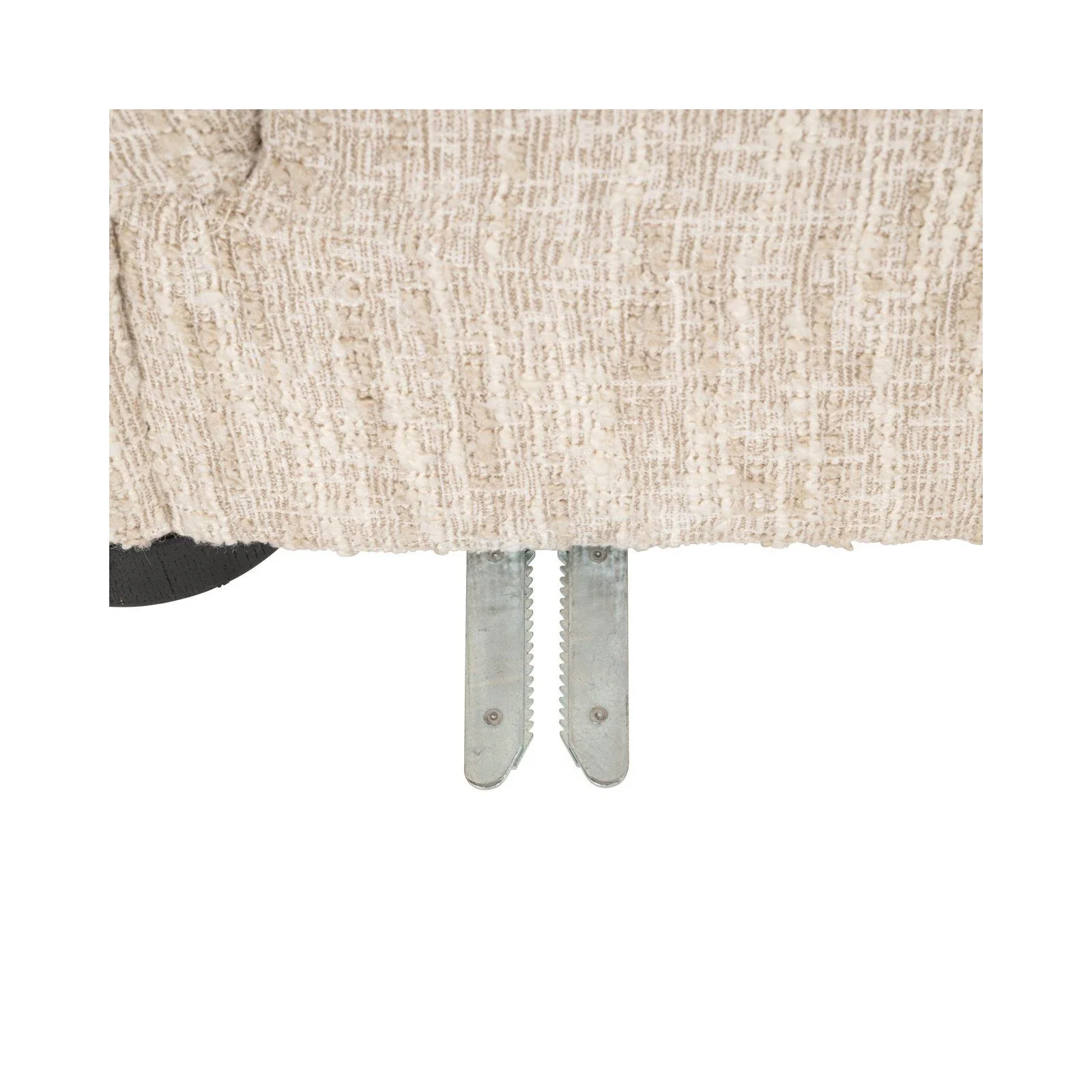 Sofa Pandora mit Chaise Longue rechts, in beige angora, 320x170 cm - Image 11