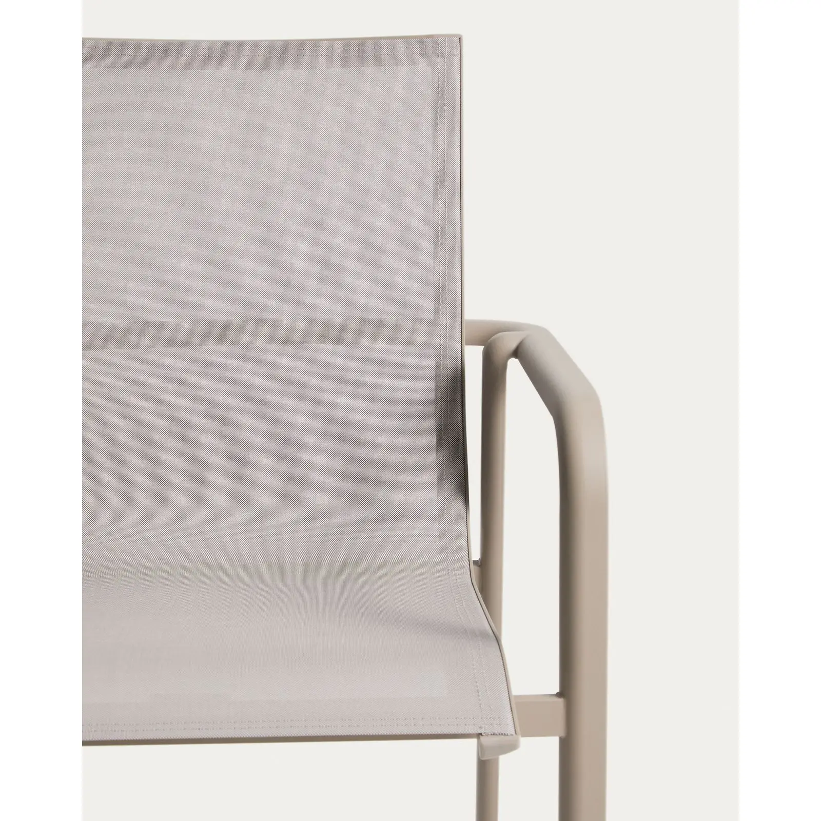 Stapelbarer Outdoor-Stuhl Canea aus Texteline und Aluminium - Image 21
