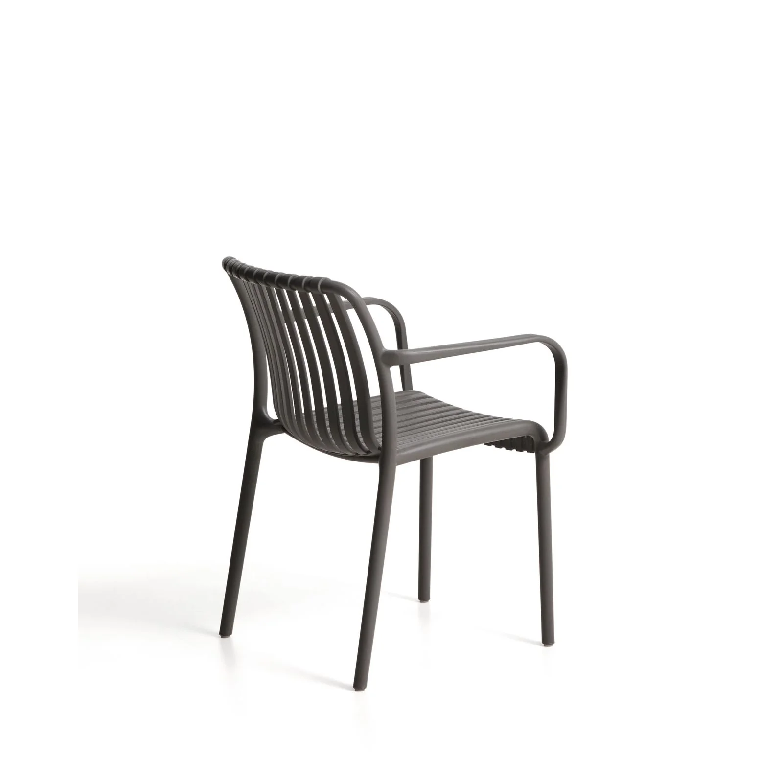 Stapelbarer Outdoor-Stuhl Isabellini in Graphitgrau - Image 7