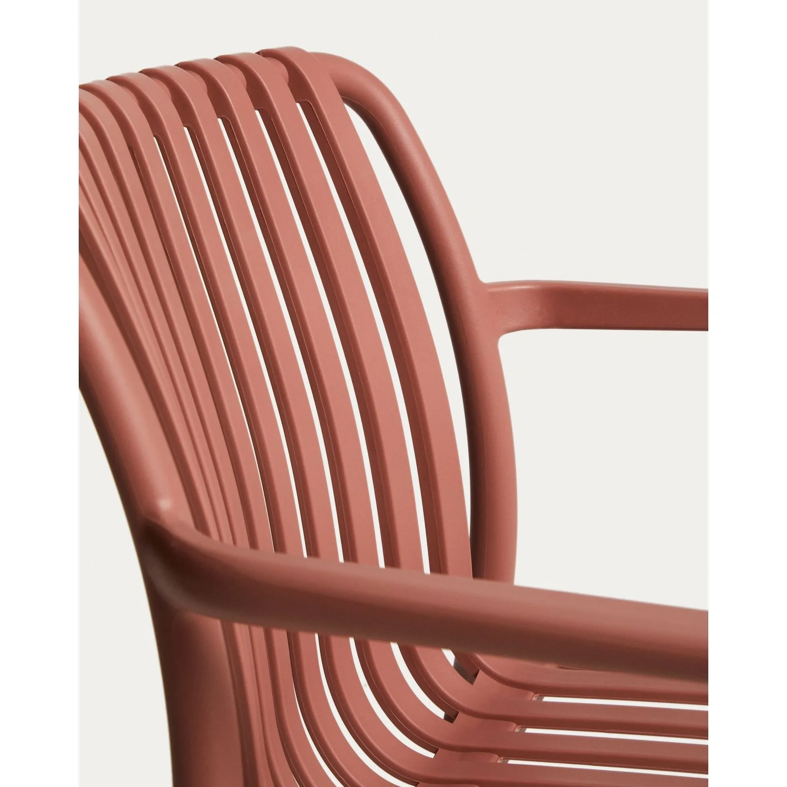 Stapelbarer Outdoor-Stuhl Isabellini in Terrakotta - Image 12