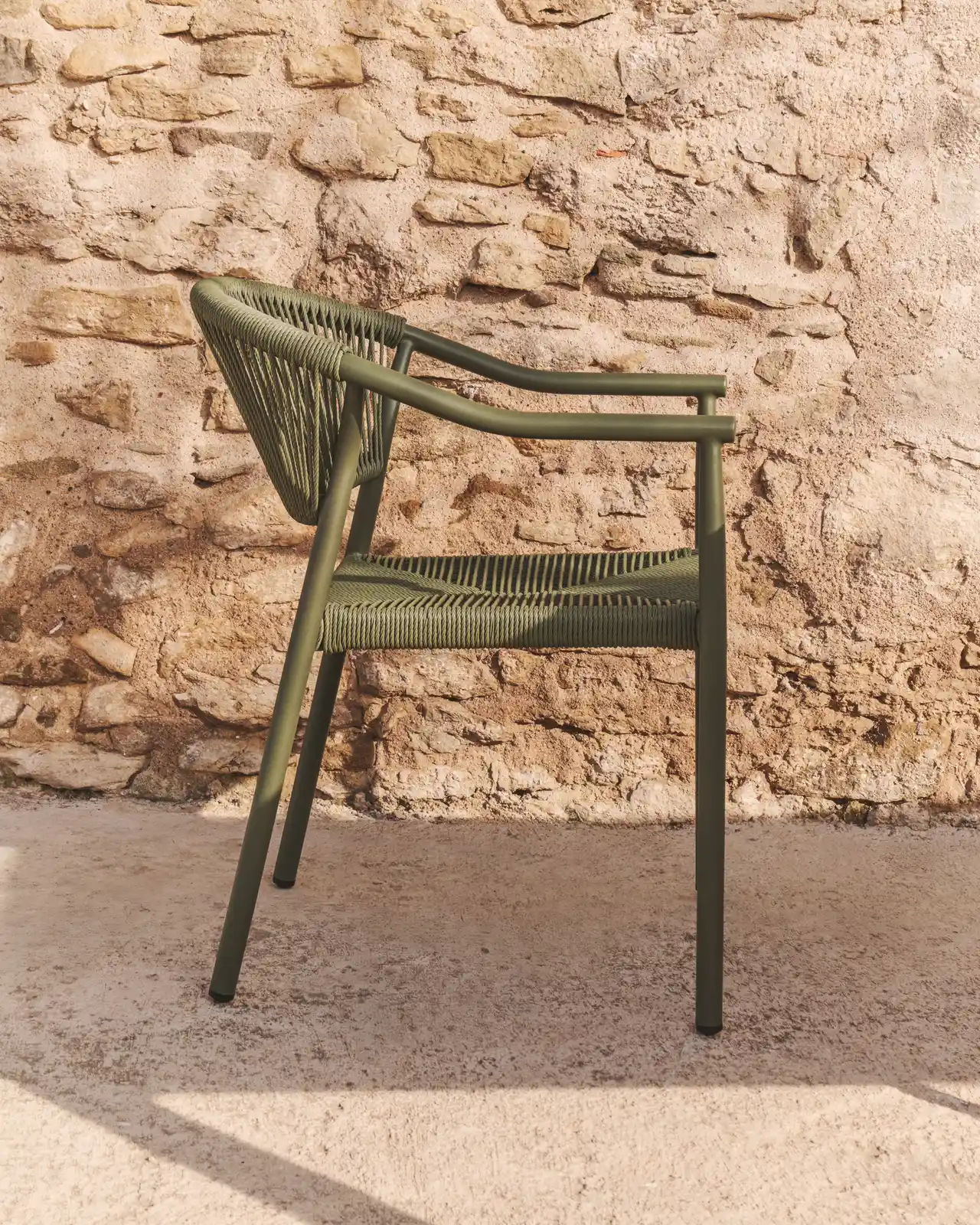 Stapelbarer Outdoor-Stuhl Livadia aus Aluminium in verschiedenen Farben - Image 13