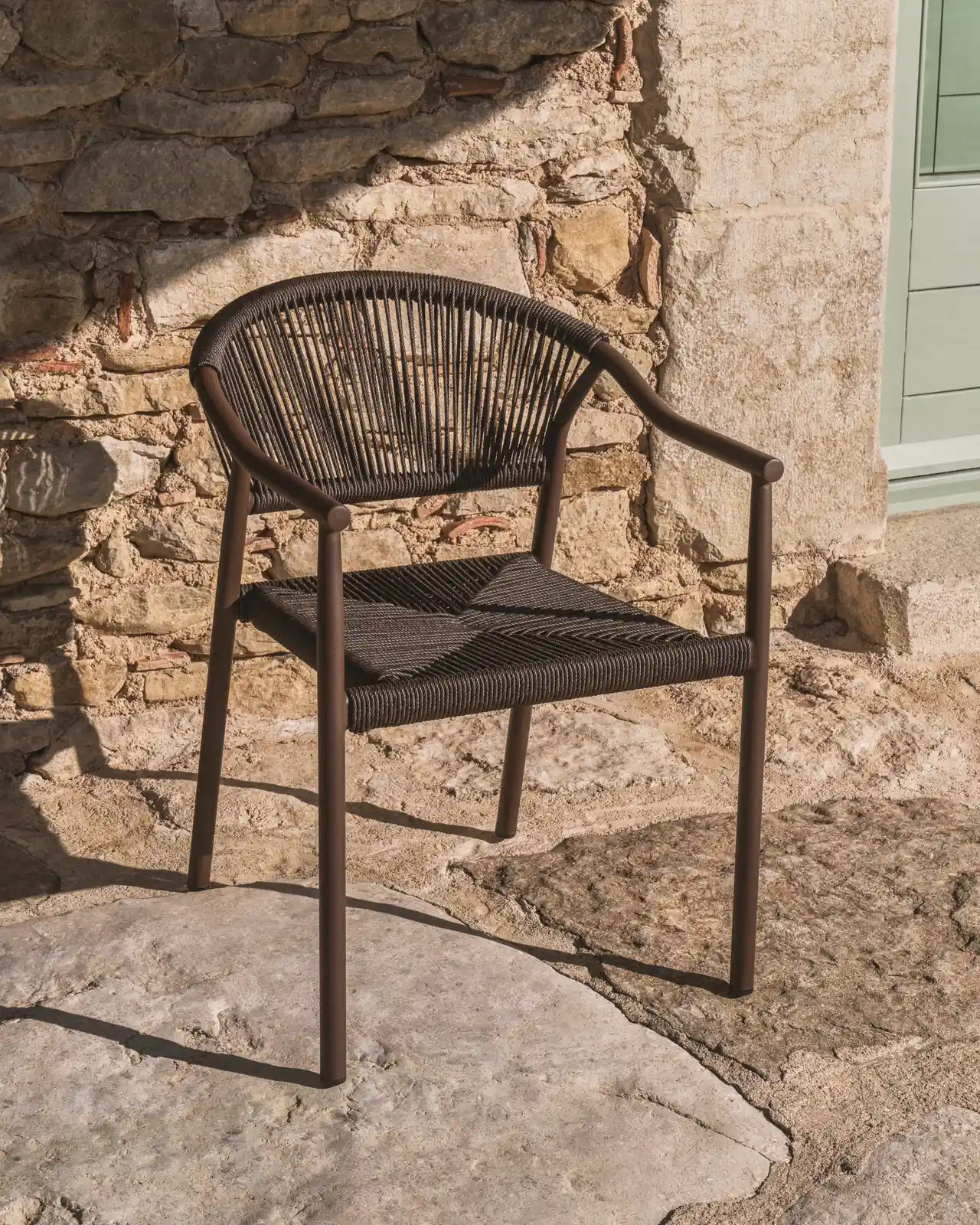 Stapelbarer Outdoor-Stuhl Livadia aus Aluminium in verschiedenen Farben - Image 25