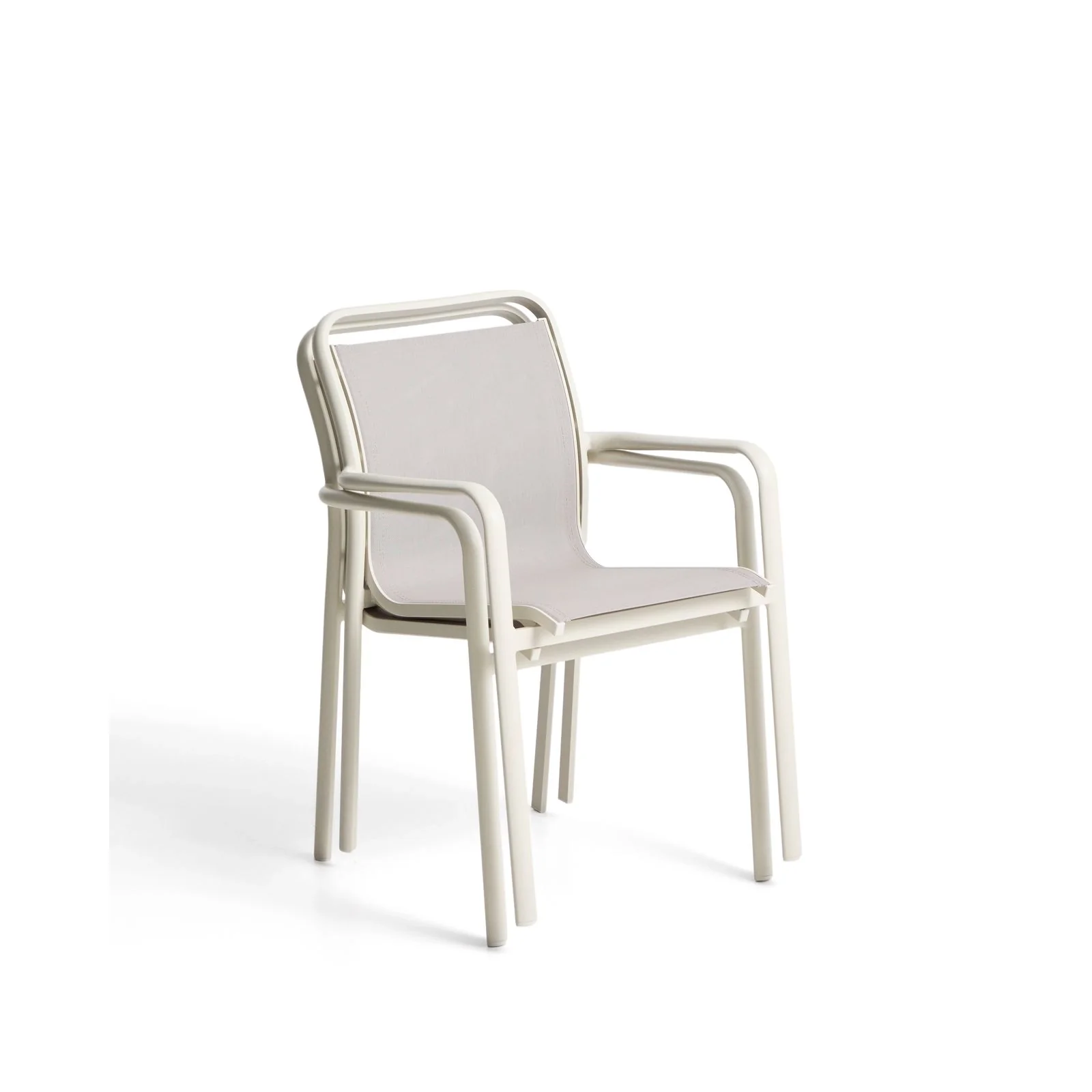 Stapelbarer Outdoor-Stuhl Luri aus Aluminium und Texteline - Image 48