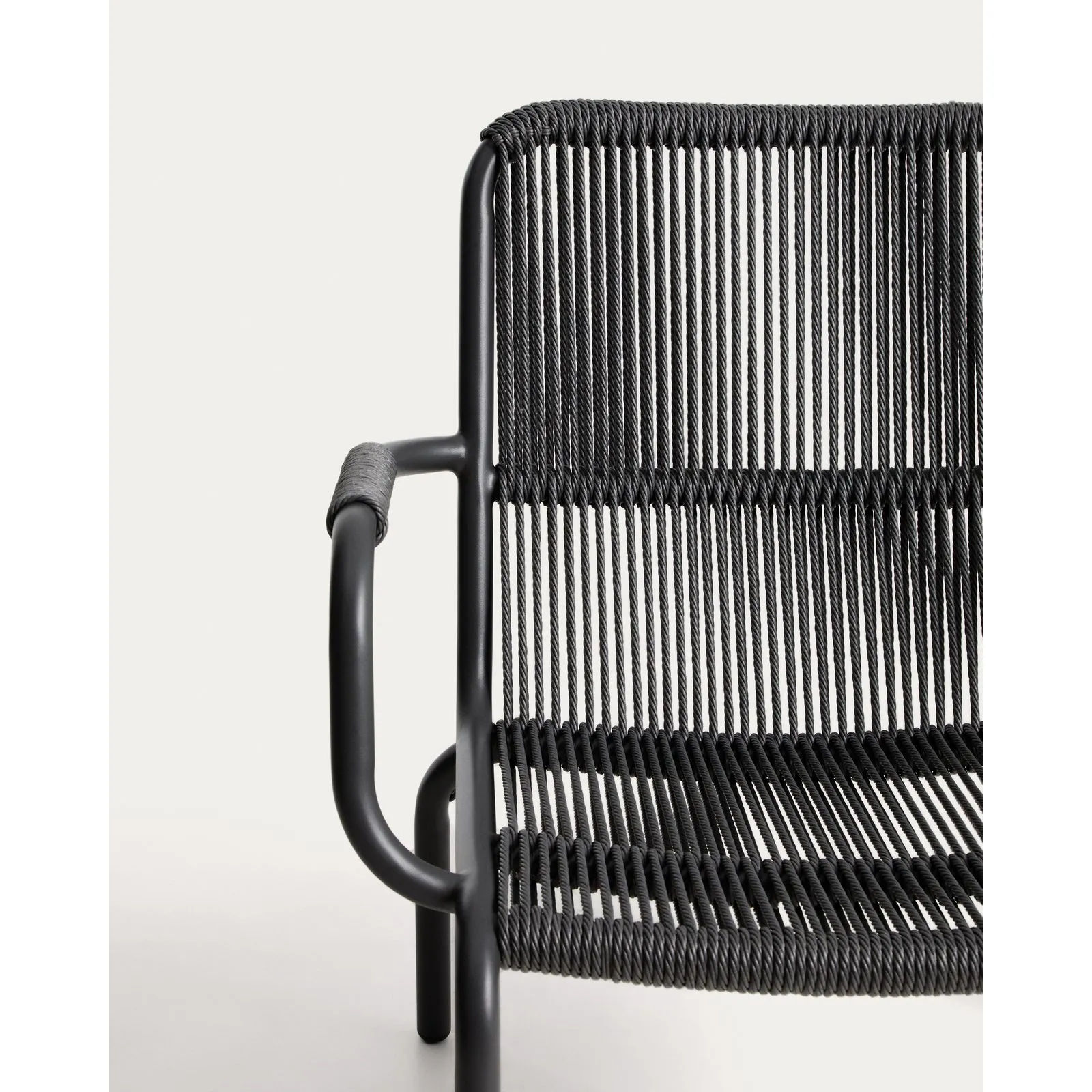 Stapelbarer Sessel Salis aus Aluminium und Synthetikseil - Image 20