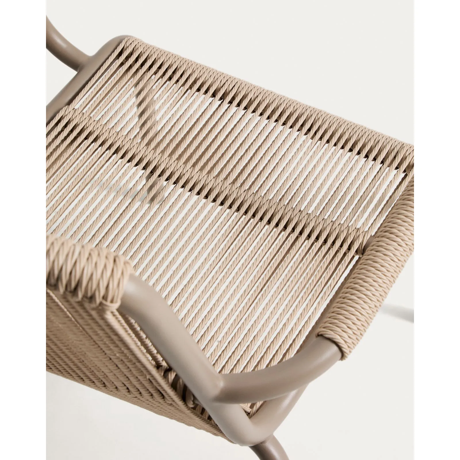 Stapelbarer Sessel Salis aus Aluminium und Synthetikseil - Image 33
