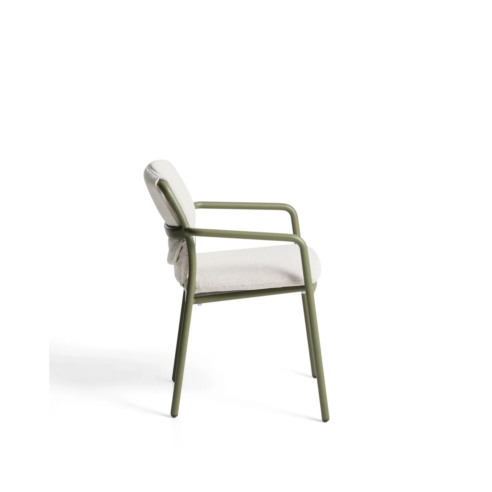 Stapelbarer Stuhl Linosa aus Aluminium mit Kissen - Image 8