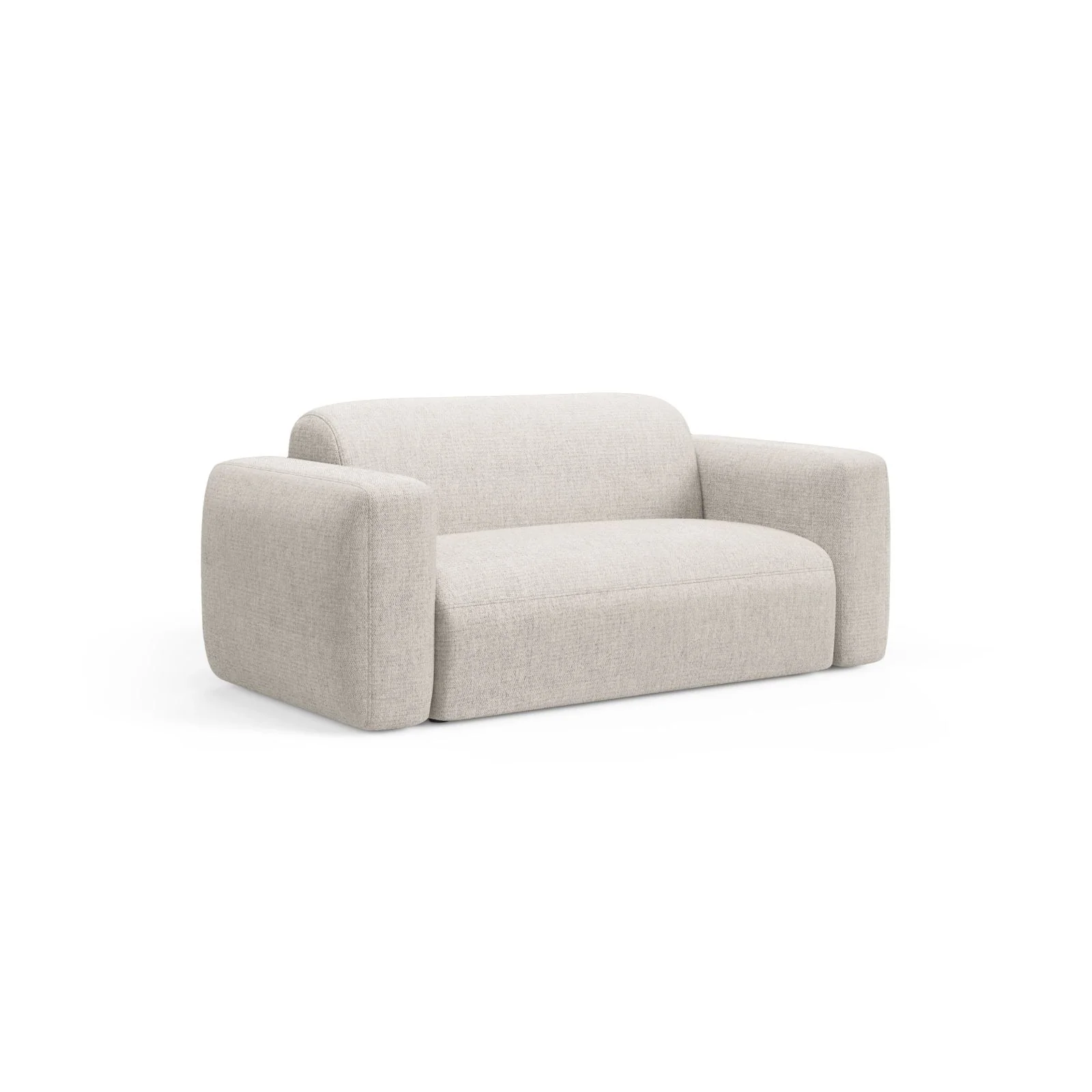Strino 2-Sitzer Sofa aus Samt oder Strukturstoff, 180x98 cm - Image 3
