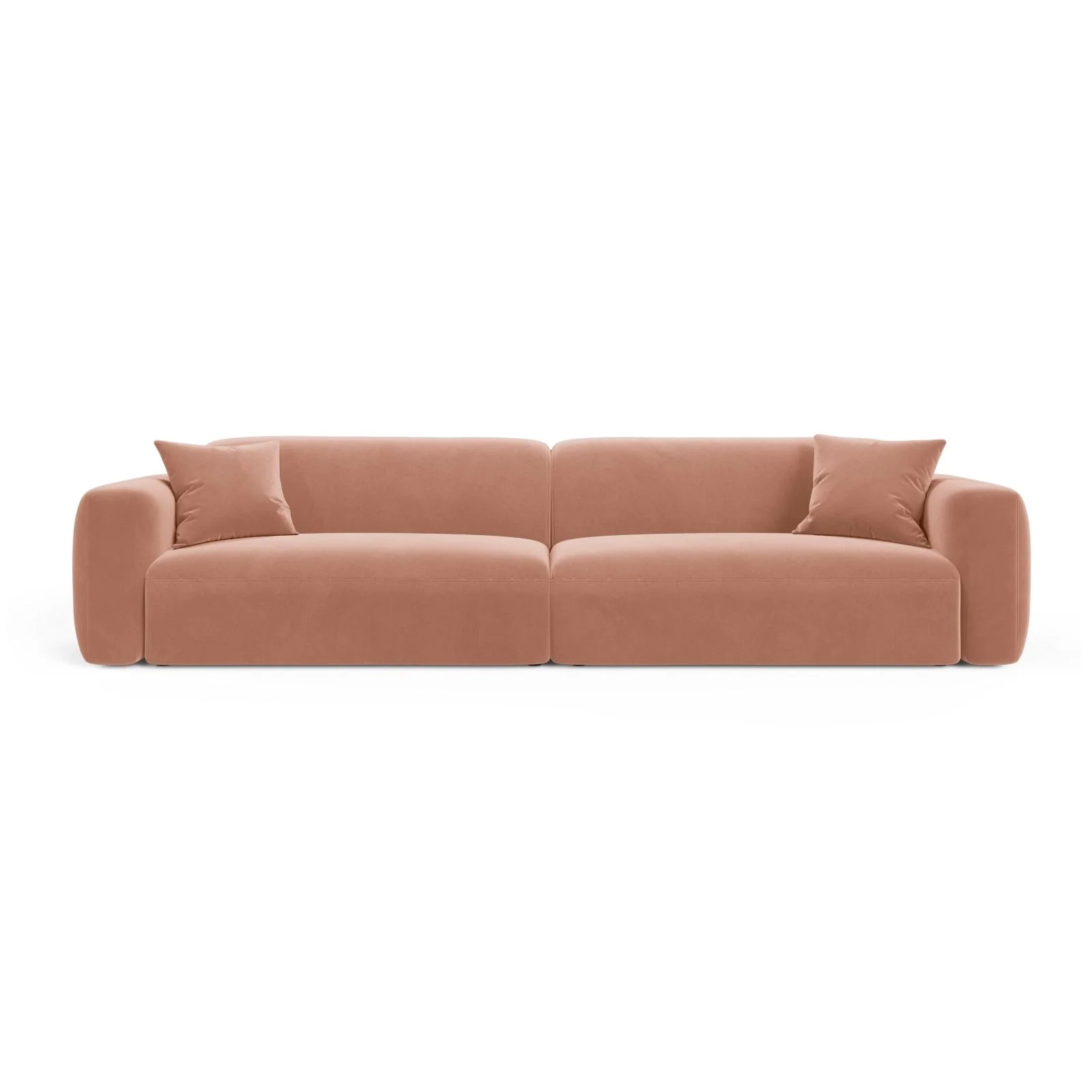 Strino 4-Sitzer Sofa aus Samt oder Strukturstoff, 240x98x78 cm - Image 51