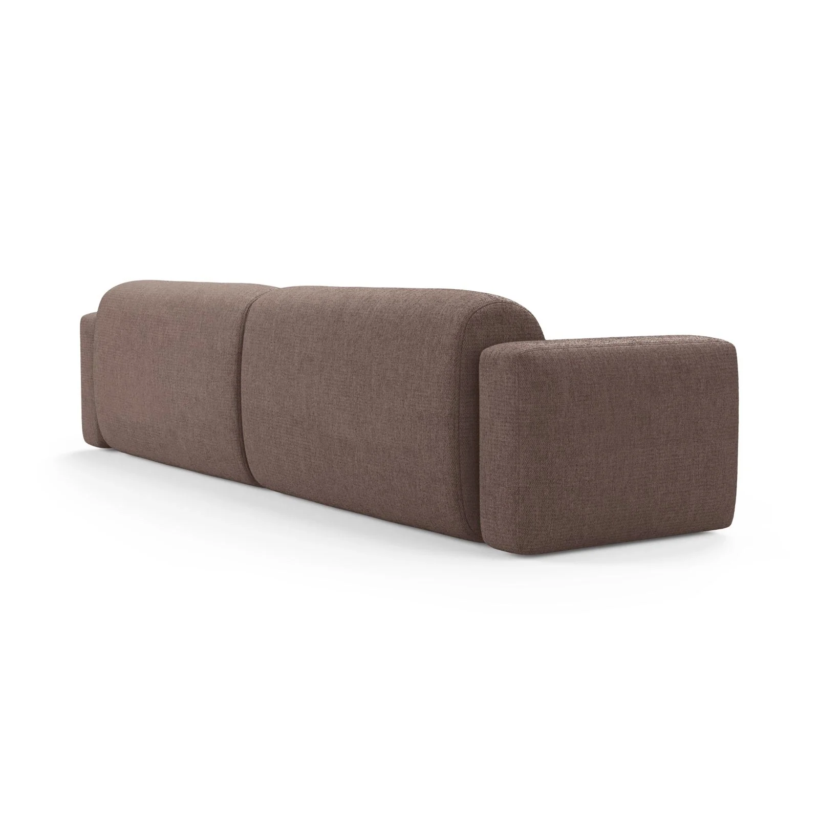Strino 4-Sitzer Sofa aus Samt oder Strukturstoff, 240x98x78 cm - Image 9