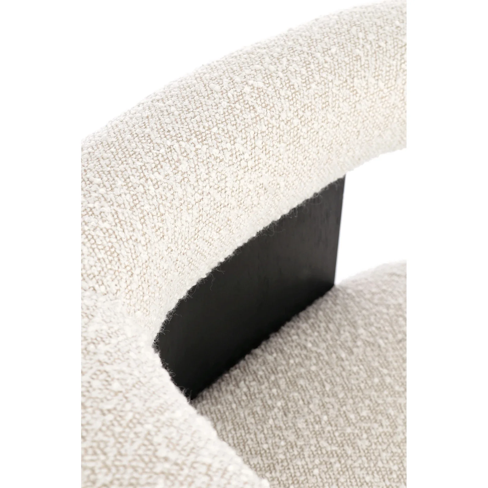 Essstuhl mit Armlehne Agape Schwarz/Nat - Image 8