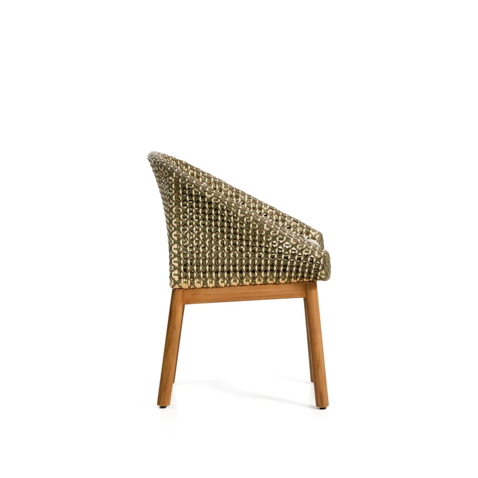 Stuhl Olbia aus synthetischem Rattan und massivem Teakholz FSC 100 % - Image 7