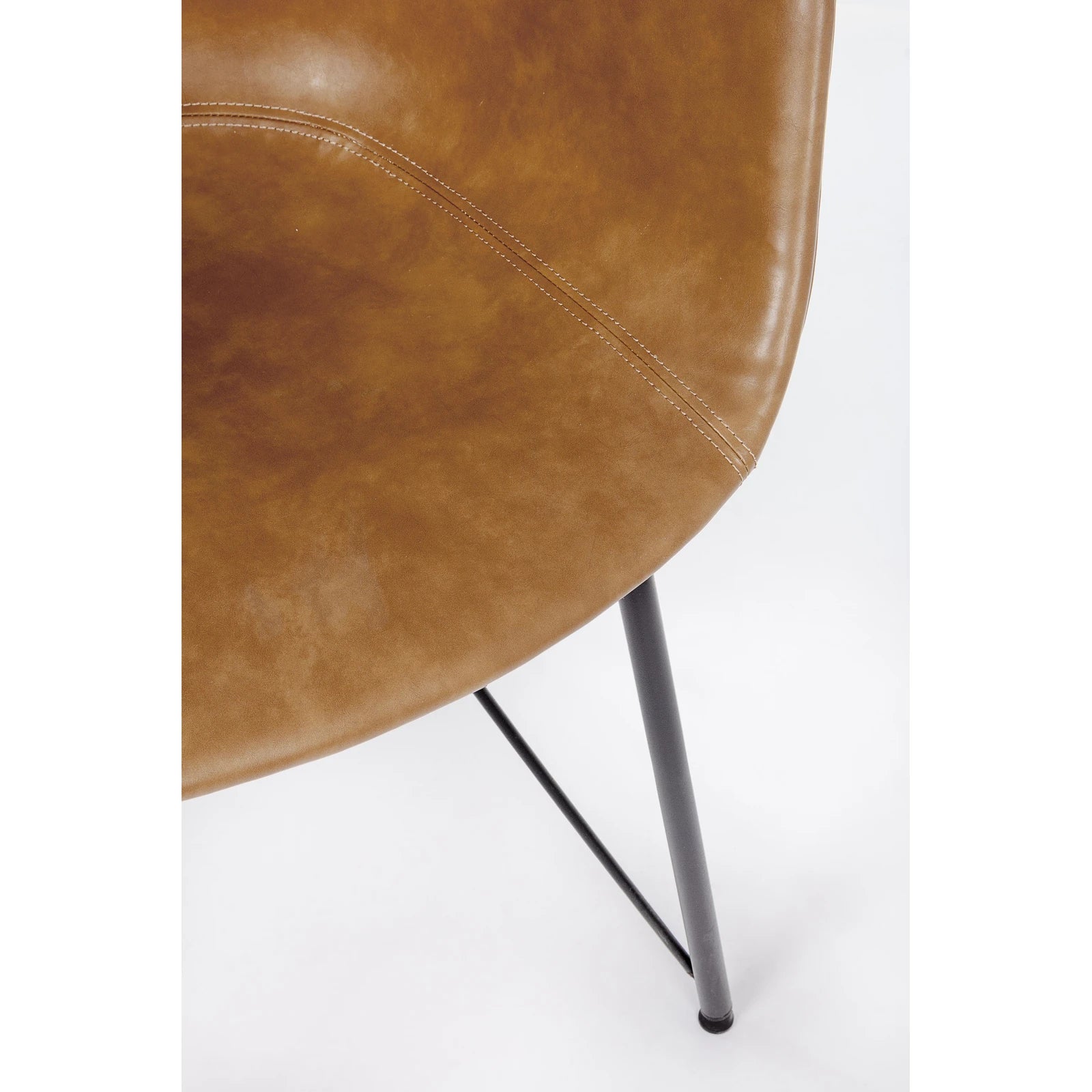 Essstuhl Warhol PU Leder Vintage - Image 9