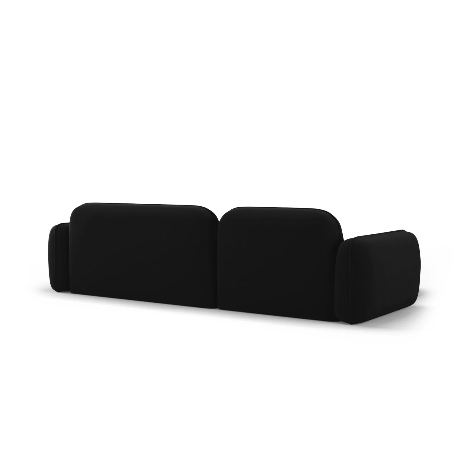 Sydney 4-Sitzer Ecksofa, Linke Seite, aus Samt, 275x165x70 cm - Image 47