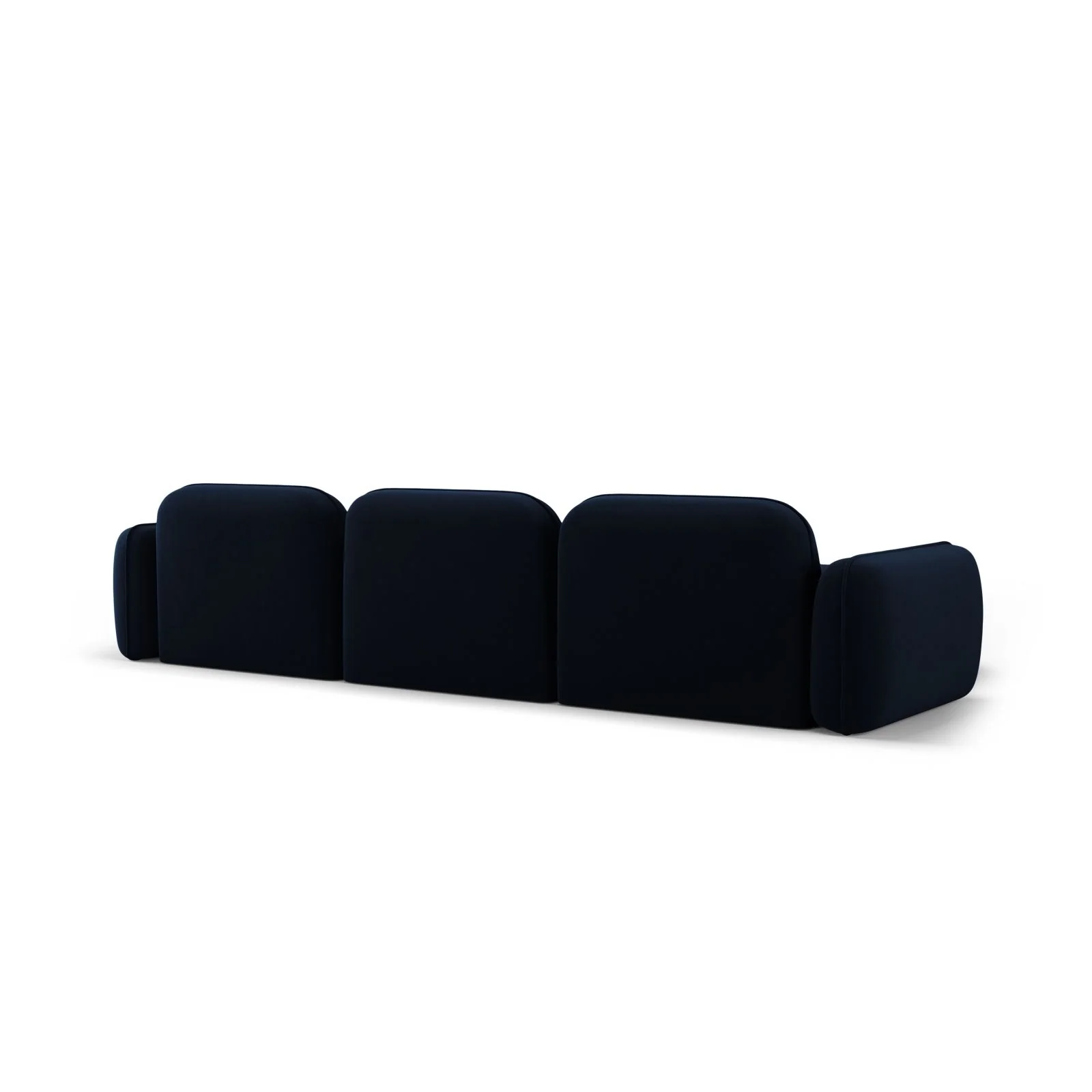 Sydney 4-Sitzer Ecksofa, Linke Seite, aus Samt, 320x165x70 cm - Image 41