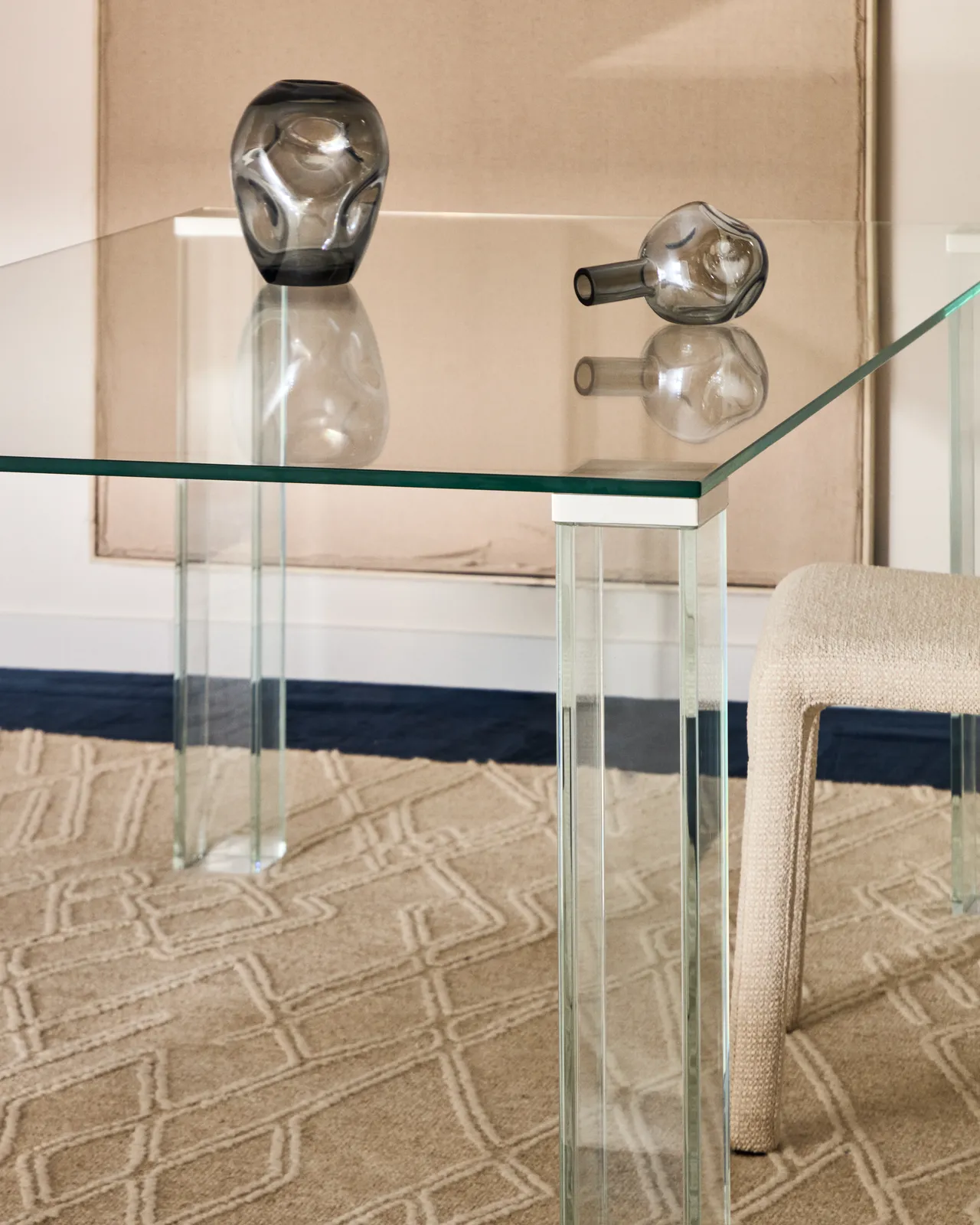 Tisch Adularia aus Einscheiben-Sicherheitsglas, 160 x 90 cm - Image 3