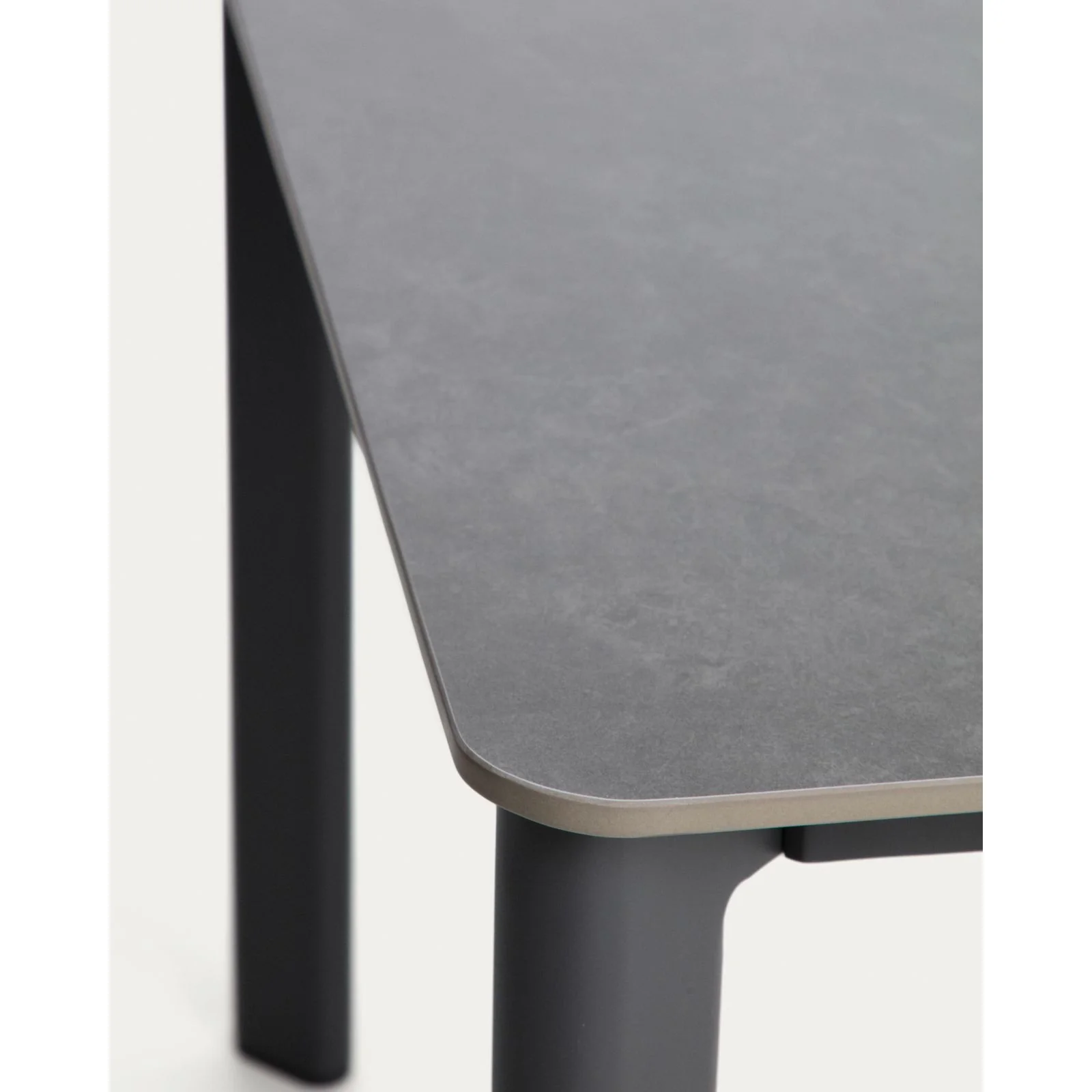 Tisch Anafi aus gesintertem Stein und Aluminium, 180 x 90 cm - Image 12