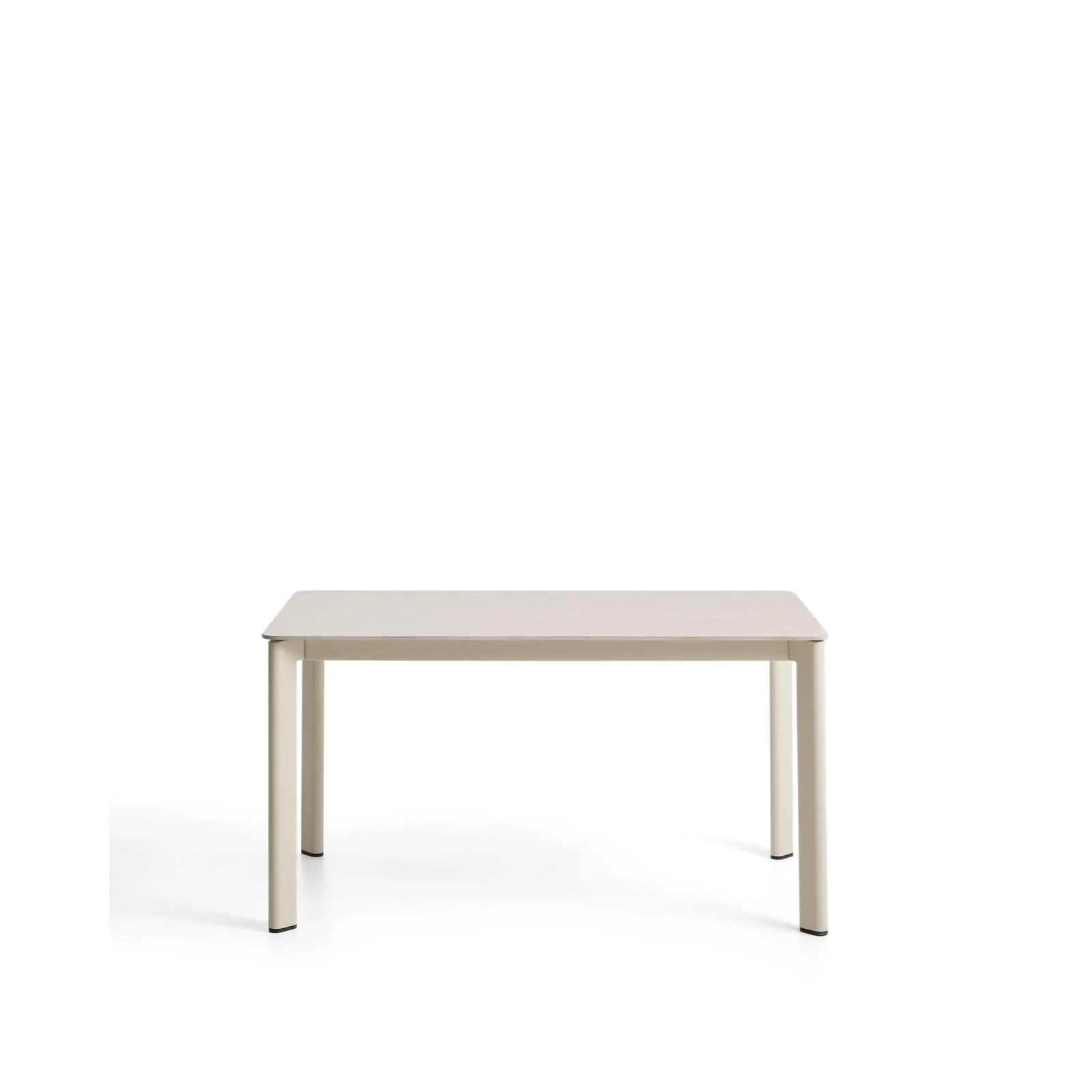 Tisch Anafi mit Tischplatte aus gesintertem Stein, 140 x 80 cm