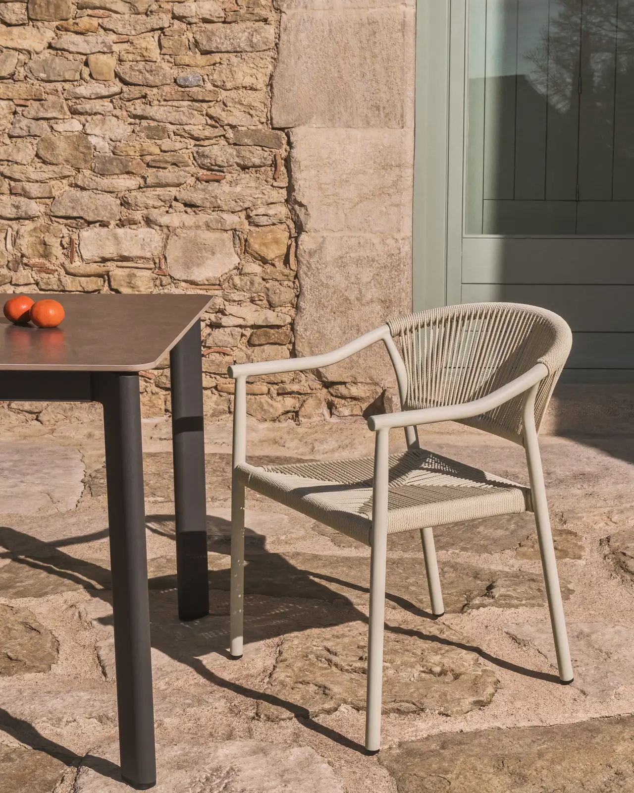 Tisch Anafi mit Tischplatte aus gesintertem Stein, 140 x 80 cm - Image 11
