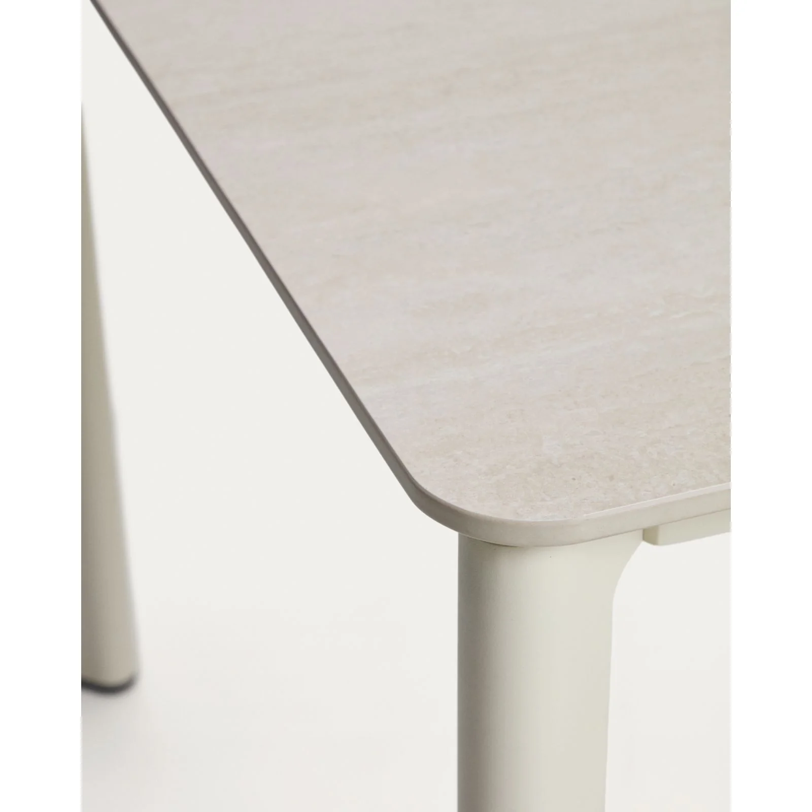 Tisch Anafi mit Tischplatte aus gesintertem Stein, 220 x 100 cm - Image 4