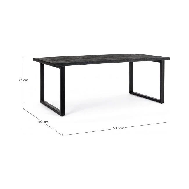 Esstisch Rechteckig 200x100cm Hastings - Image 3