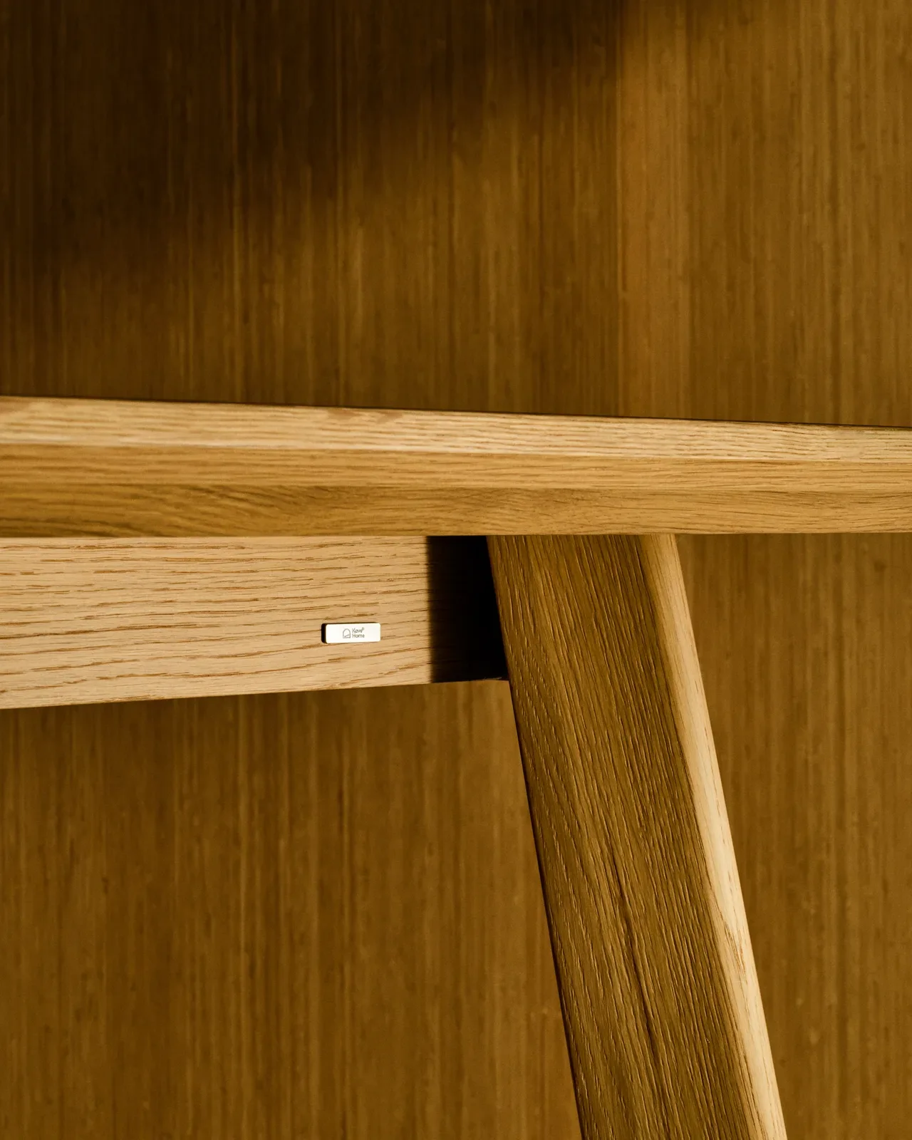 Tisch Idun aus furniertem und massivem Eichenholz mit Finish in natürlichem Farbton FSC Mix Credit 220 x 100 cm - Image 6