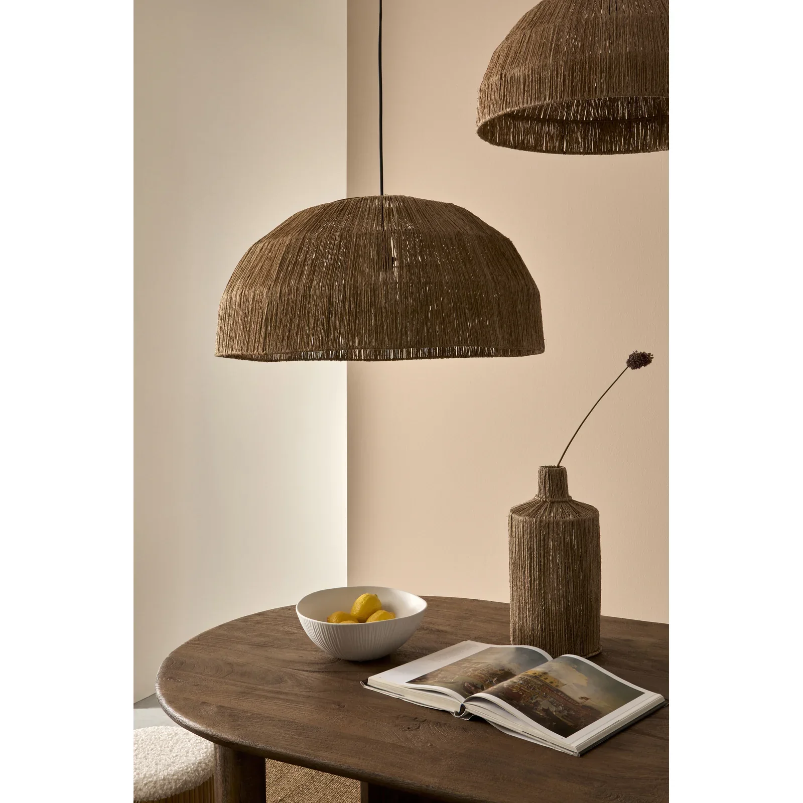 Esstisch Oval Braun 210x100cm Orlando - Image 3