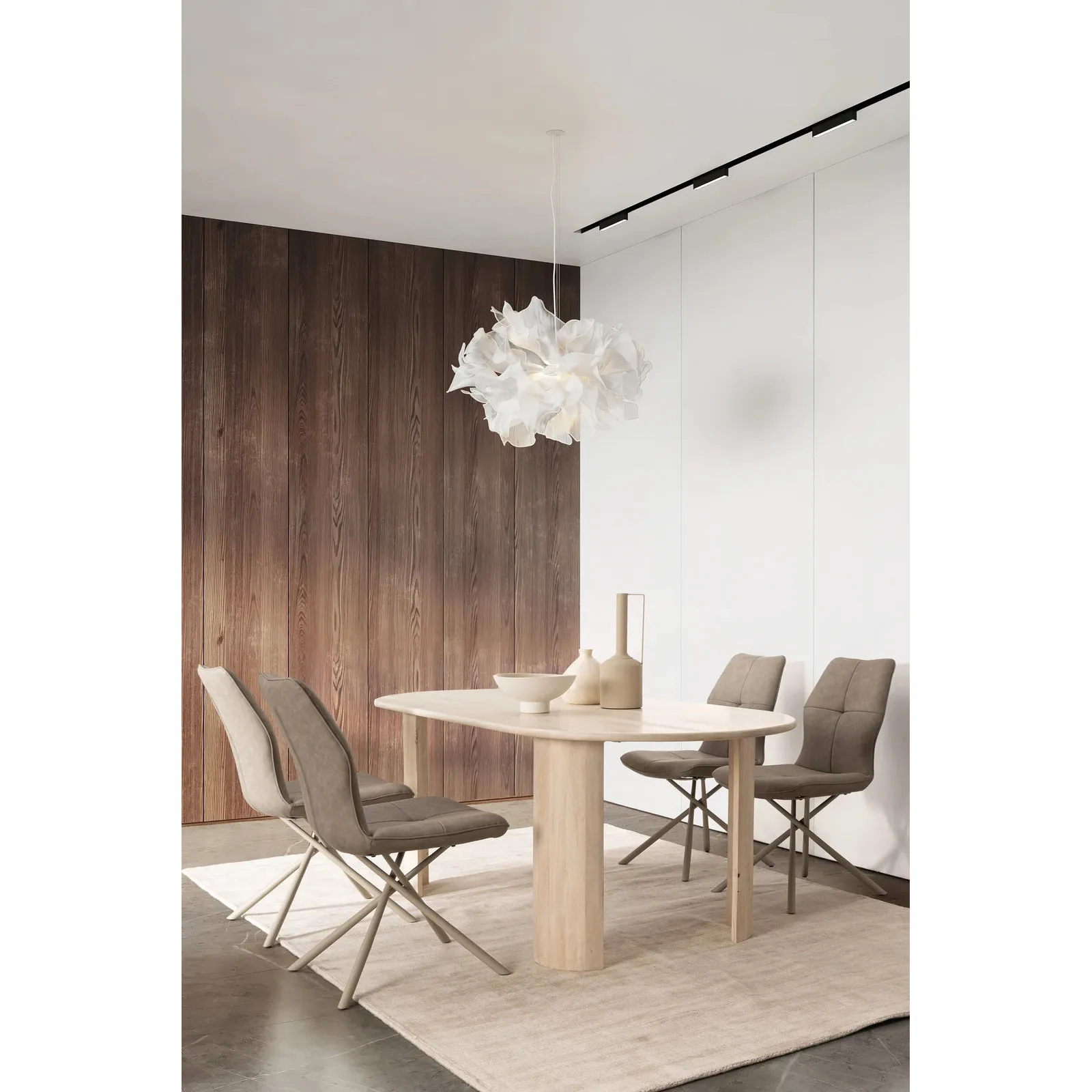 Esstisch Oval Naturfarbe 210x100cm Orlando - Image 2