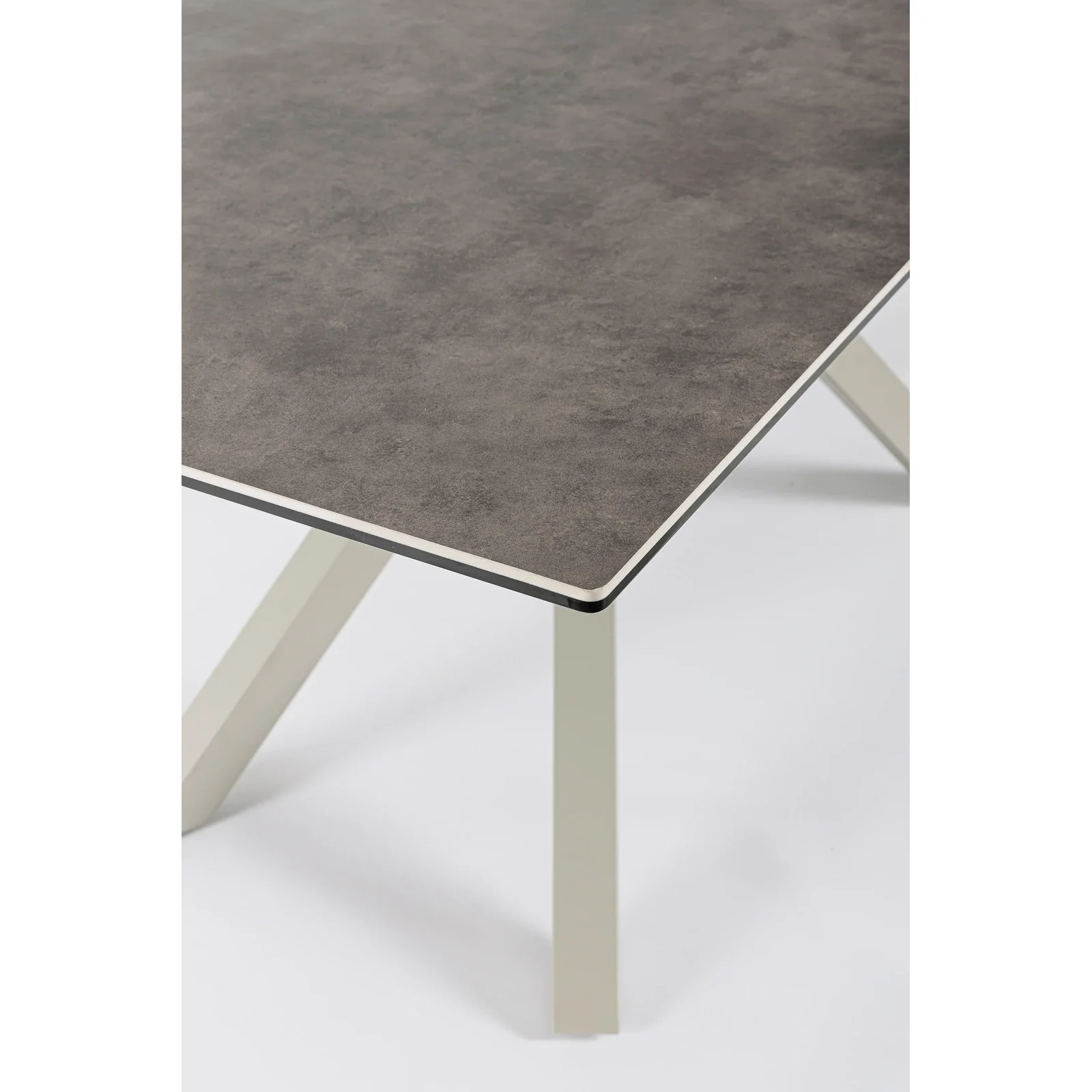 Esstisch Taupe 180x90cm Sean - Image 2