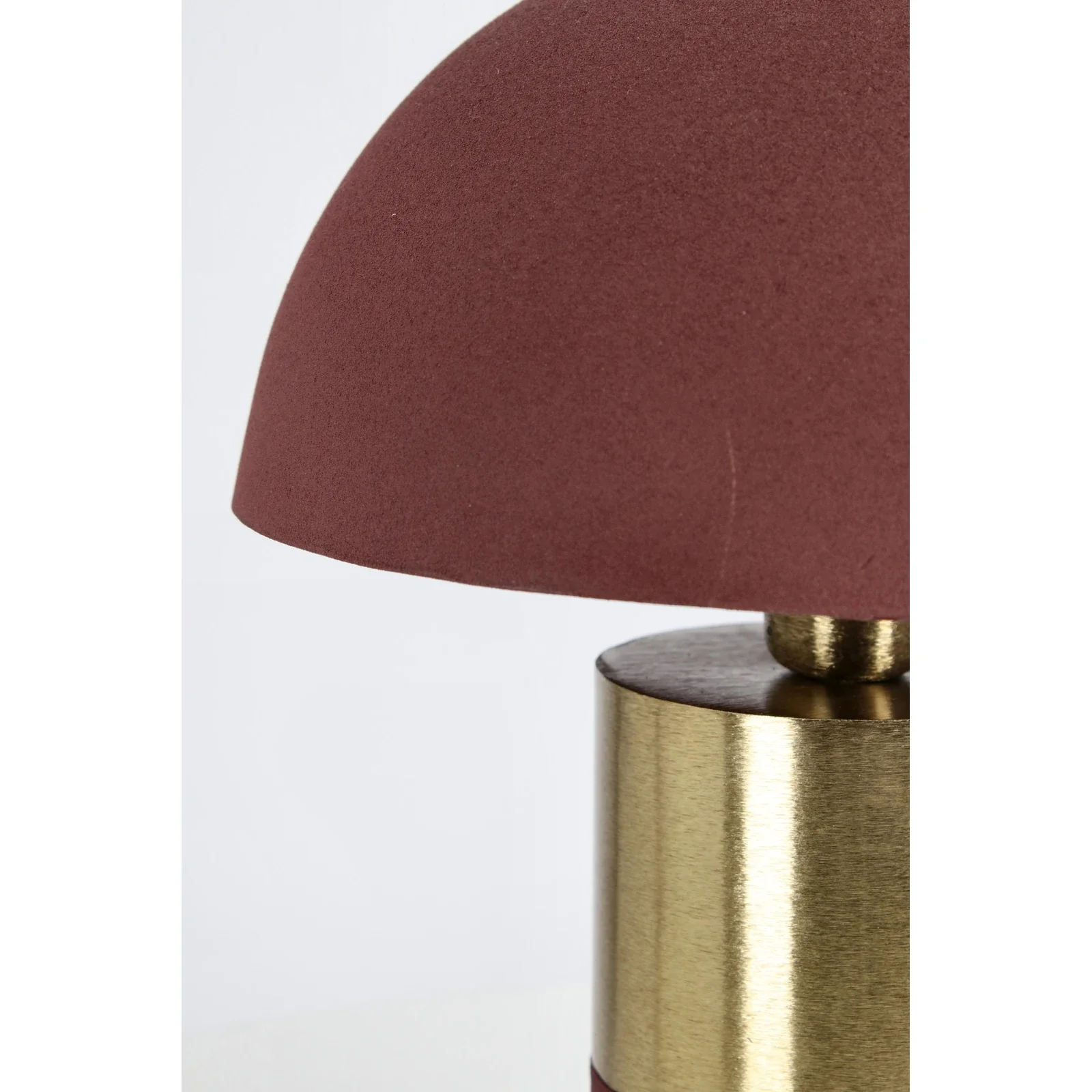 Tischlampe Isham Bordeaux Höhe 40cm - Image 3