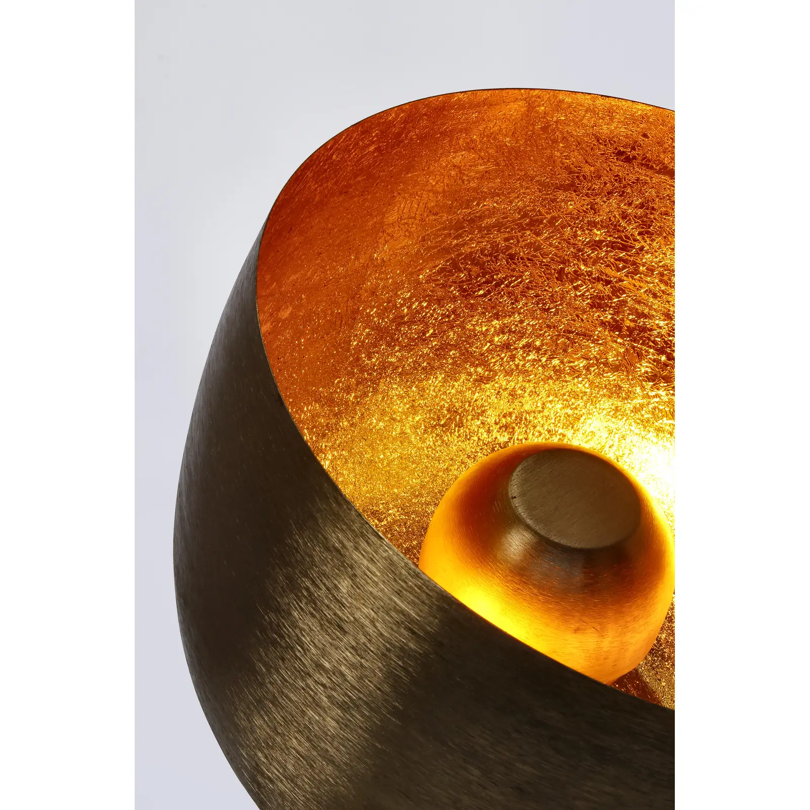 Tischlampe Isham Gold Höhe 32cm - Image 4