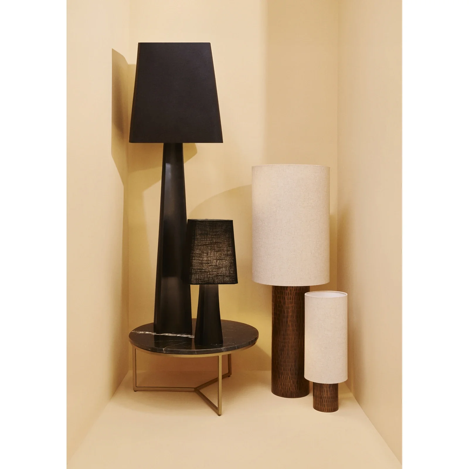 Tischlampe Tripua Schwarz Höhe 61cm - Image 2