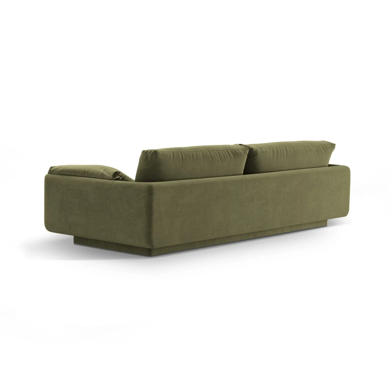 Torino 3-Sitzer Sofa aus Samt oder Strukturstoff, 220x103 cm - Image 28