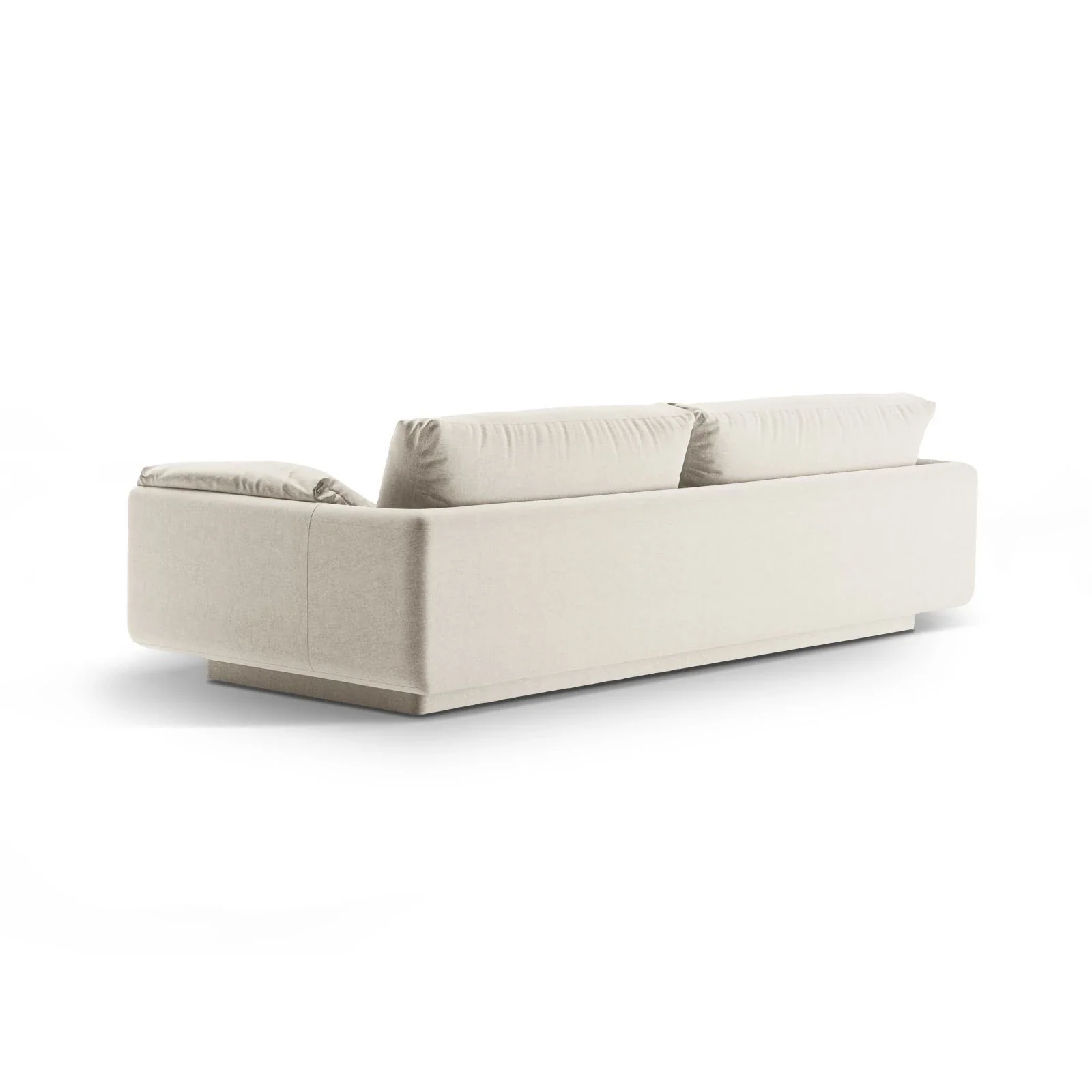 Torino 3-Sitzer Sofa aus Samt oder Strukturstoff, 220x103 cm - Image 33