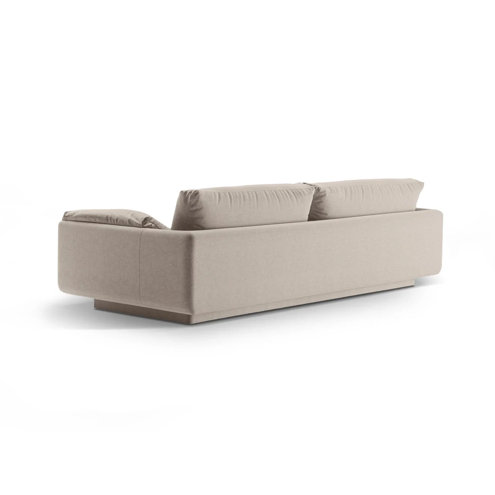 Torino 3-Sitzer Sofa aus Samt oder Strukturstoff, 220x103 cm - Image 38