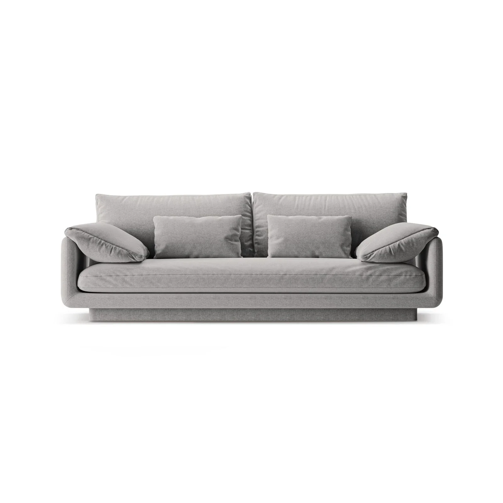 Torino 3-Sitzer Sofa aus Samt oder Strukturstoff, 220x103 cm - Image 51