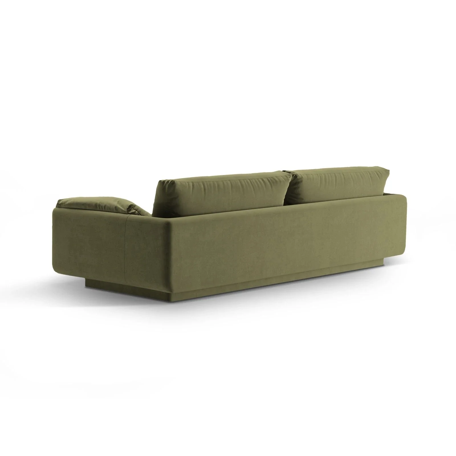 Torino 4-Sitzer Sofa aus Samt oder Strukturstoff, 250x103 cm - Image 28