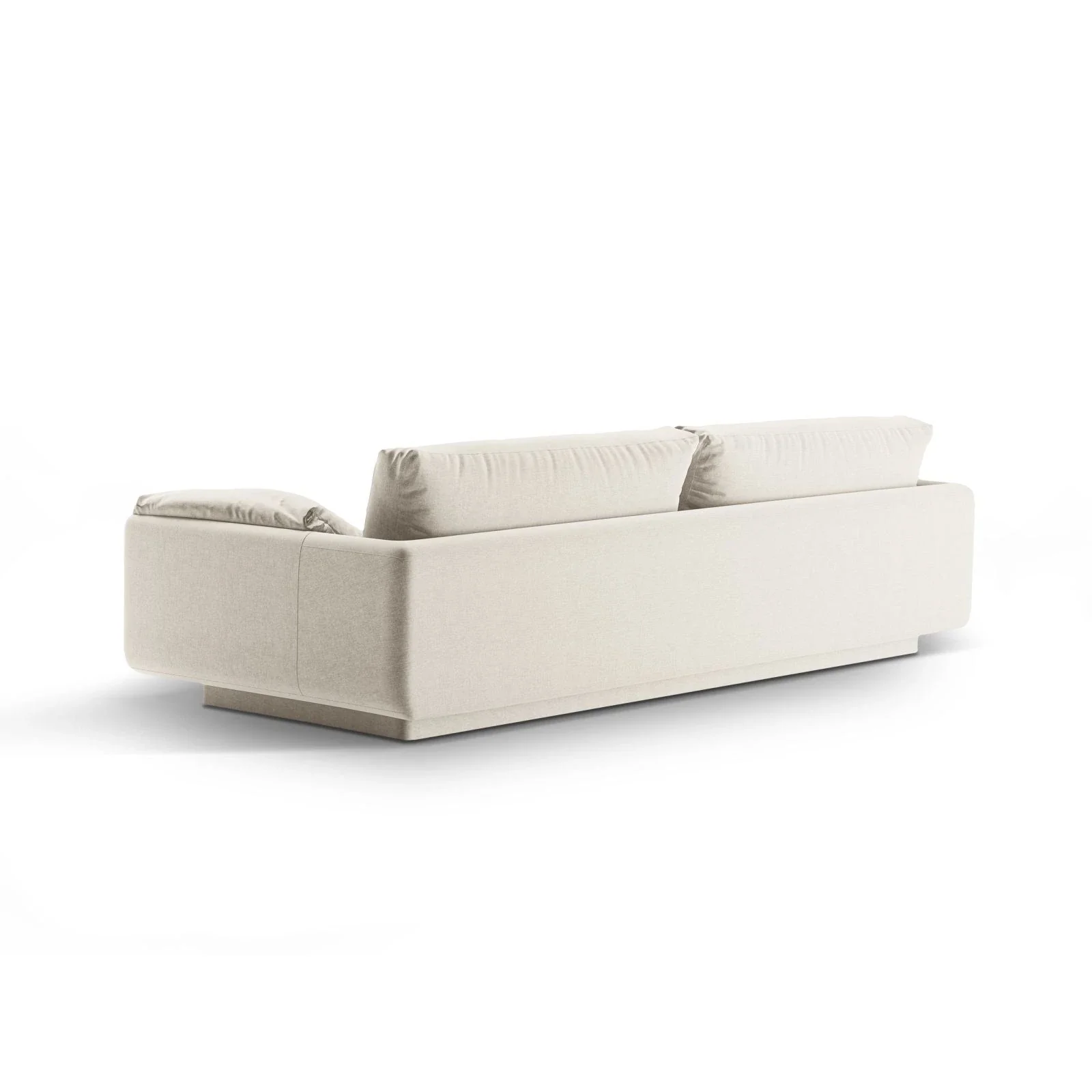 Torino 4-Sitzer Sofa aus Samt oder Strukturstoff, 250x103 cm - Image 33