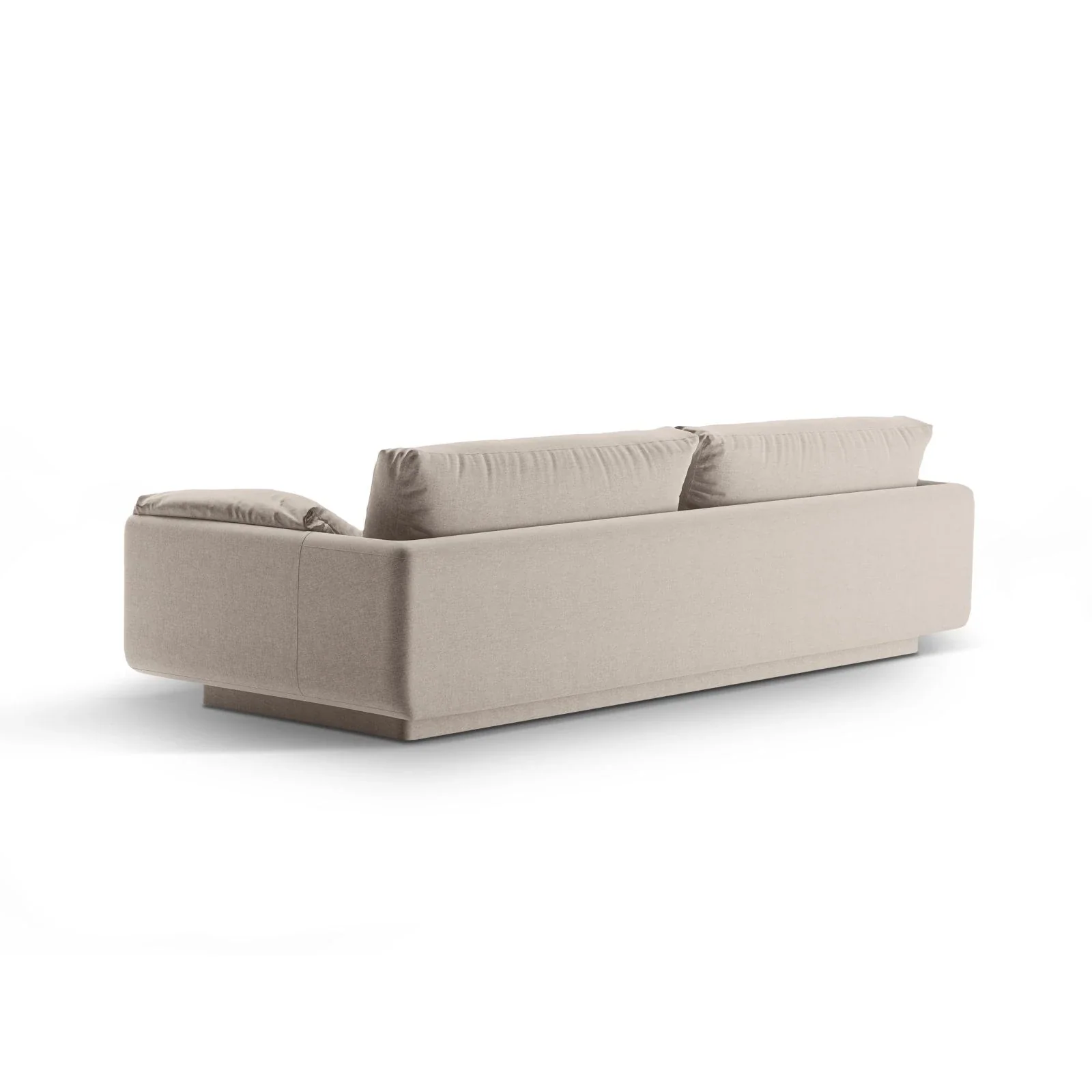 Torino 4-Sitzer Sofa aus Samt oder Strukturstoff, 250x103 cm - Image 38