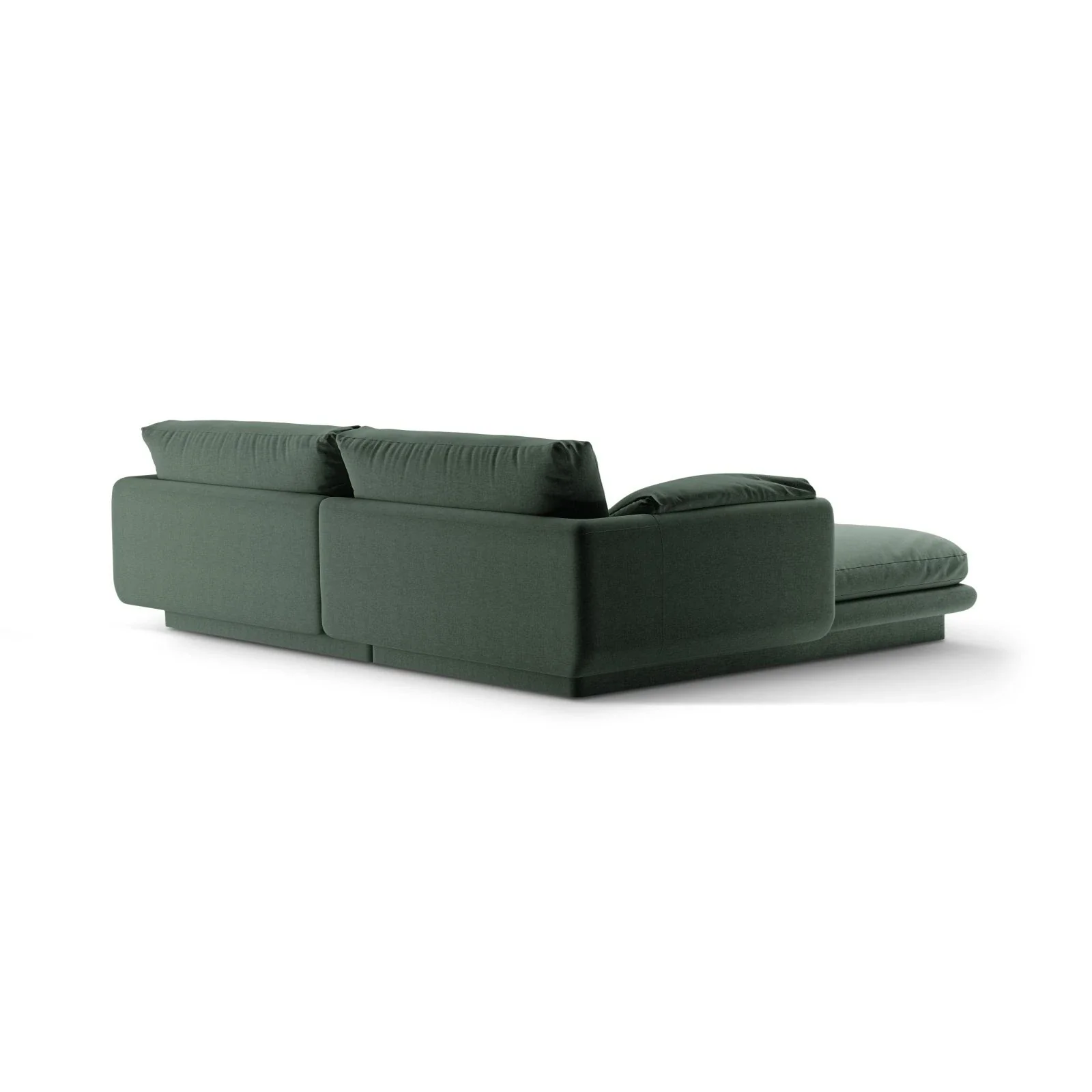 Torino Ecksofa, Rechte Seite, aus Samt oder Strukturstoff, 220x170 cm - Image 51