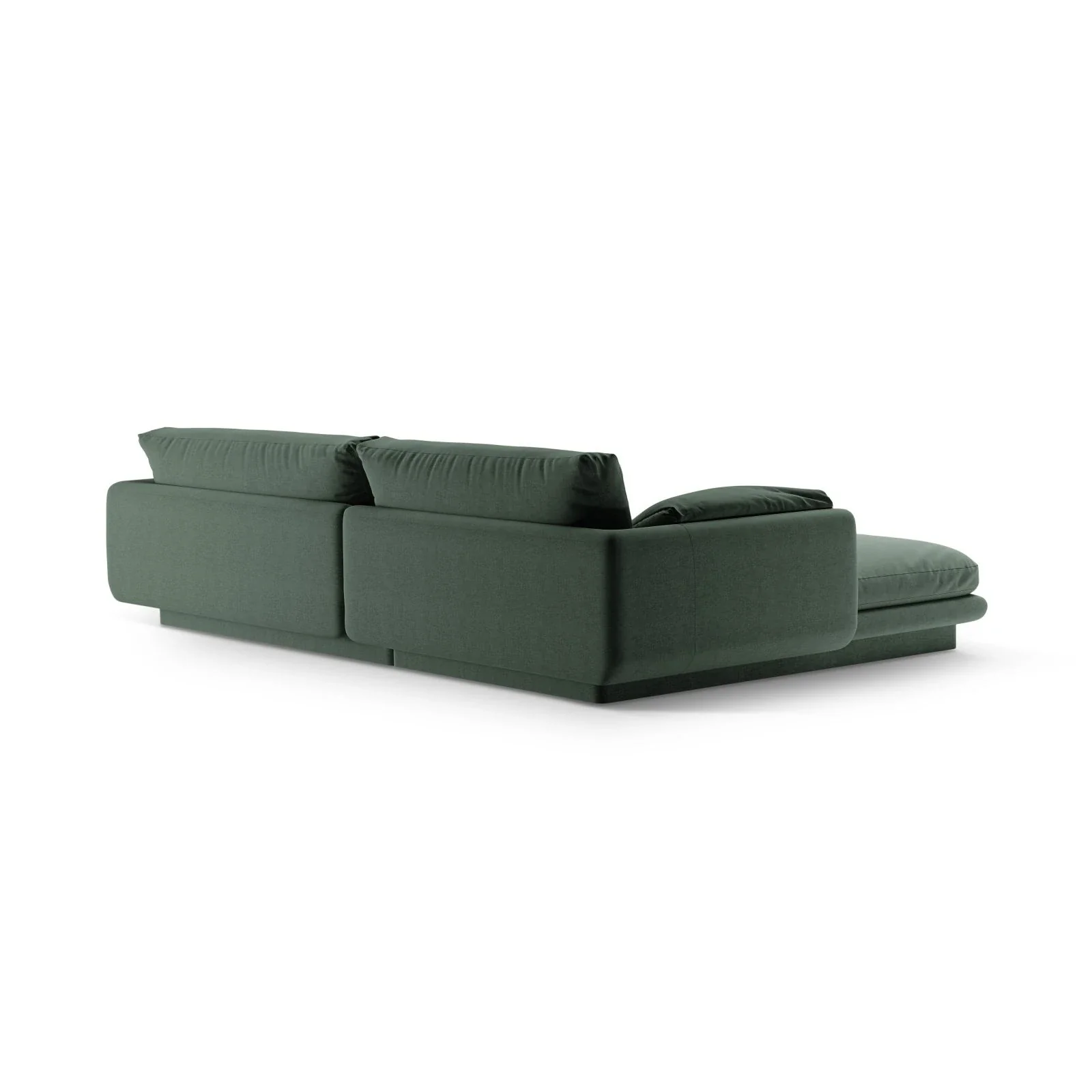Torino Ecksofa, Rechte Seite, aus Samt oder Strukturstoff, 250x170 cm - Image 51