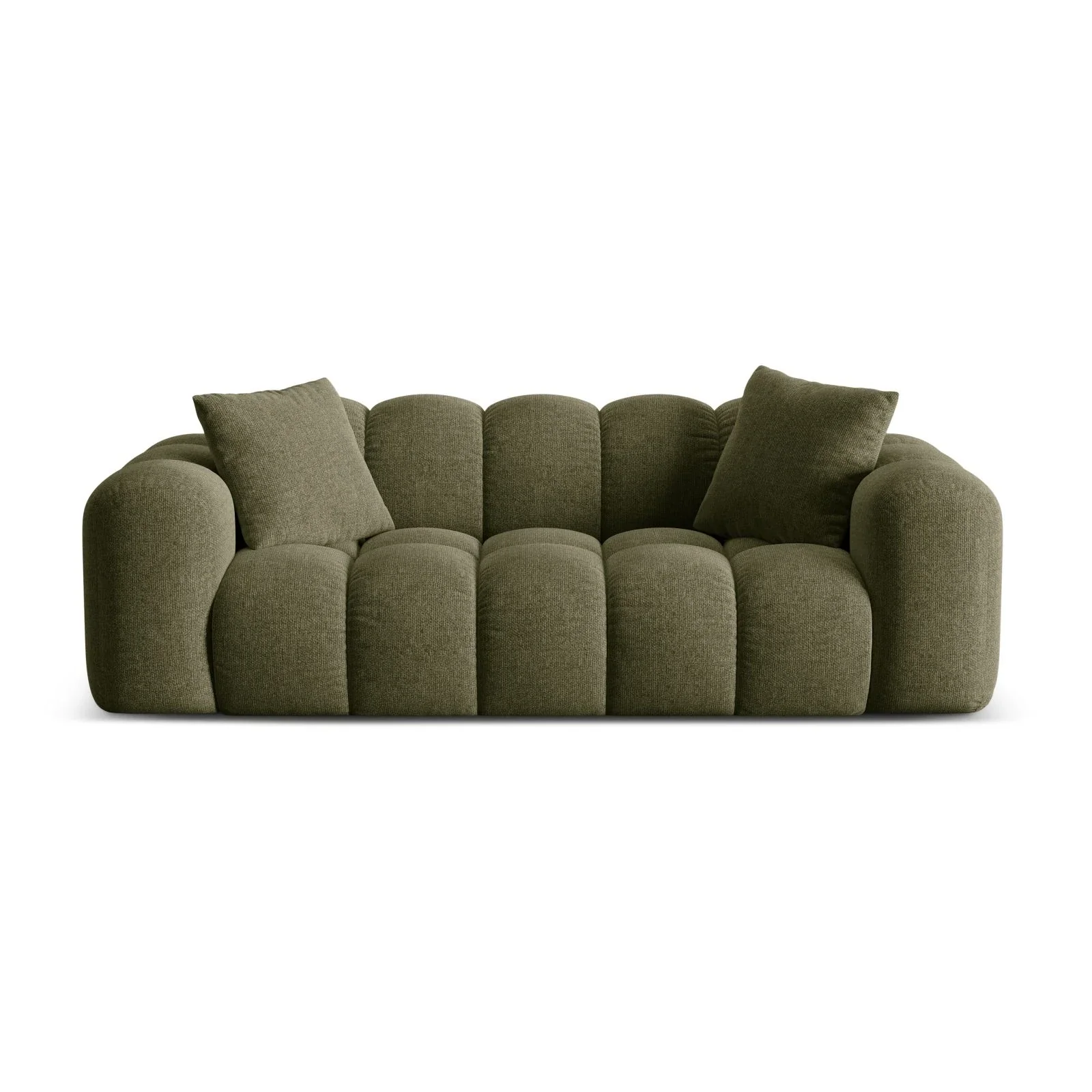 Treno 3-Sitzer Sofa aus Samt oder Chenille, 210x94x70 cm - Image 16