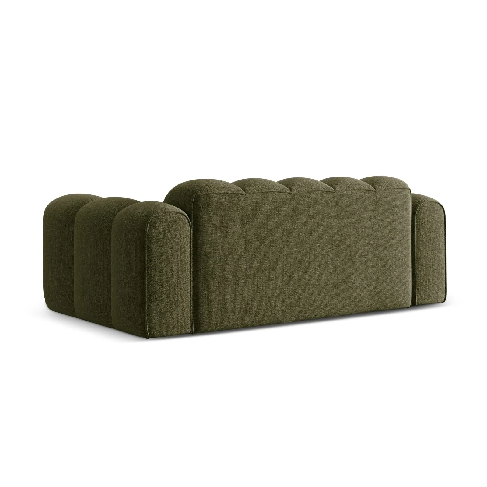 Treno 3-Sitzer Sofa aus Samt oder Chenille, 210x94x70 cm - Image 20
