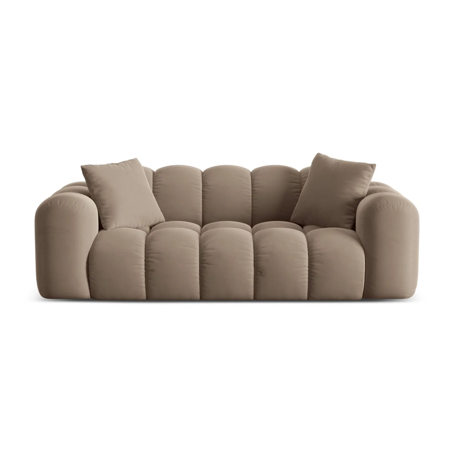 Treno 3-Sitzer Sofa aus Samt oder Chenille, 210x94x70 cm - Image 37