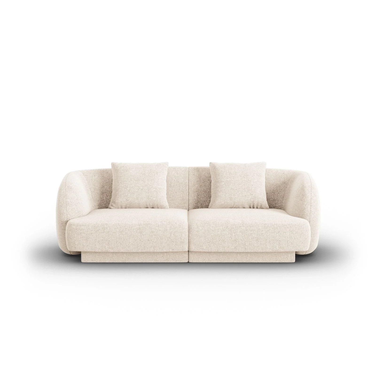 Tulum 2-Sitzer Sofa aus Samt oder Chenille, 180x90x70 cm