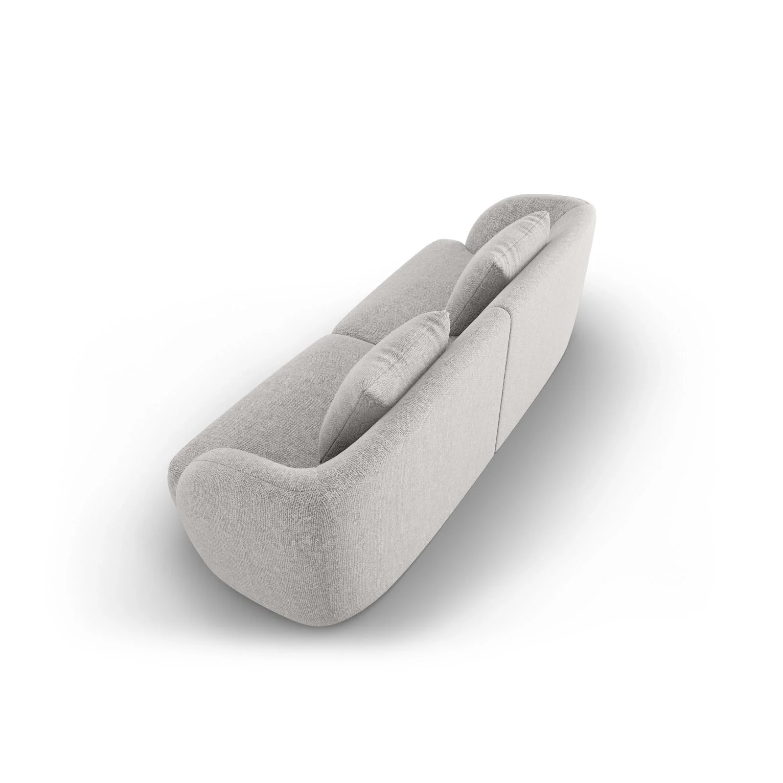 Tulum 2-Sitzer Sofa aus Samt oder Chenille, 180x90x70 cm - Image 24
